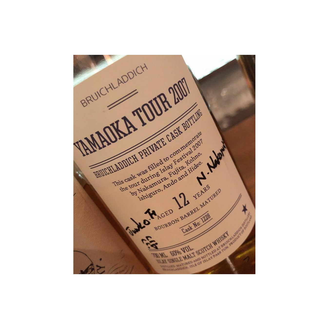 Bruichladdich 12 Years Single Malt Whisky