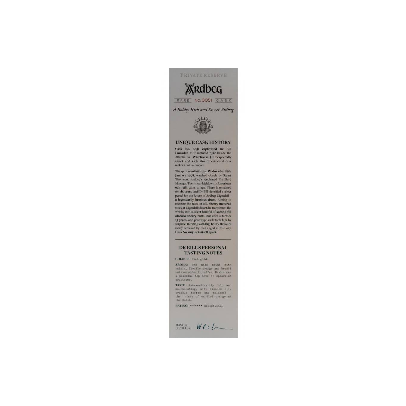 Ardbeg 22 Years Single Malt Whisky 3