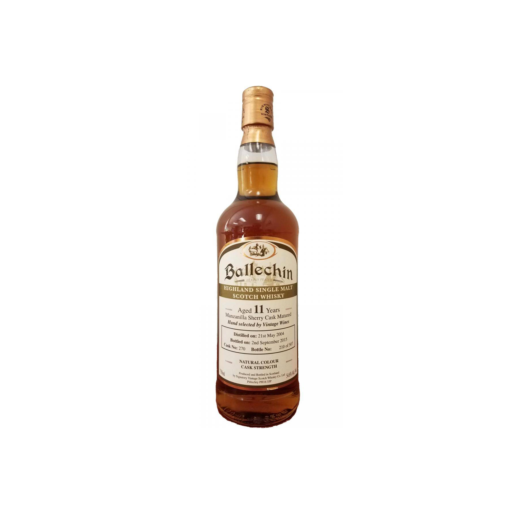 Edradour 2004 11 Years Single Malt Whisky