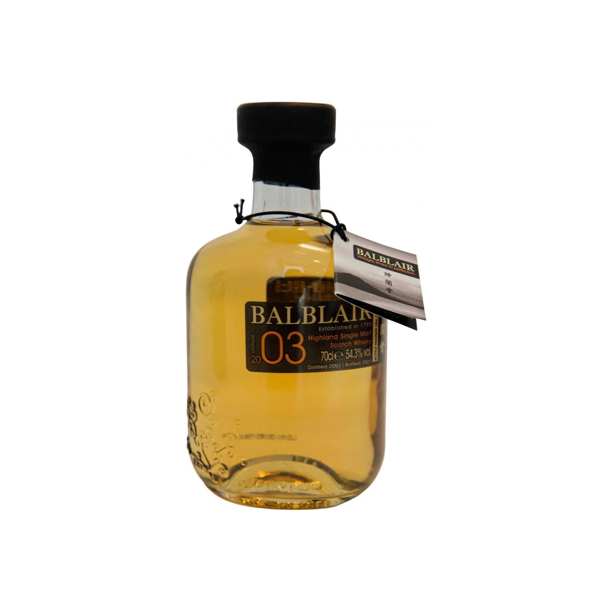 Balblair Single Cask 2003 17 Years Single Malt Whisky
