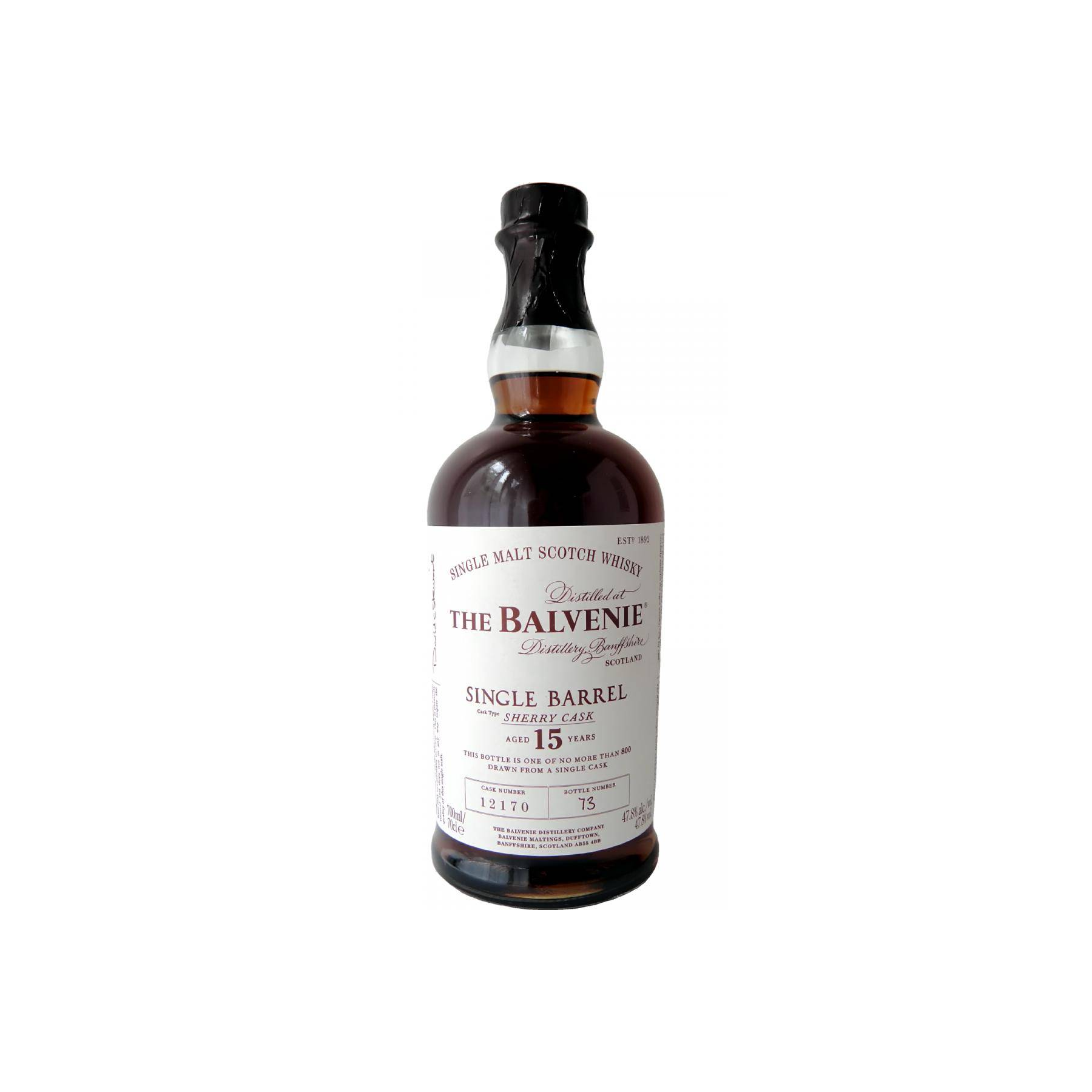 The Balvenie 15 Years Single Malt Whisky