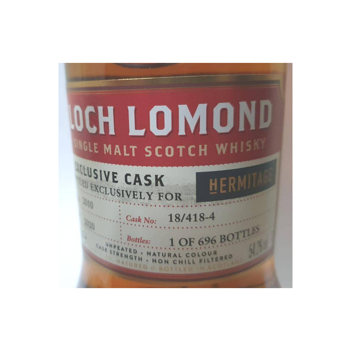 Loch Lomond 2010 10 Years Single Malt Whisky 2