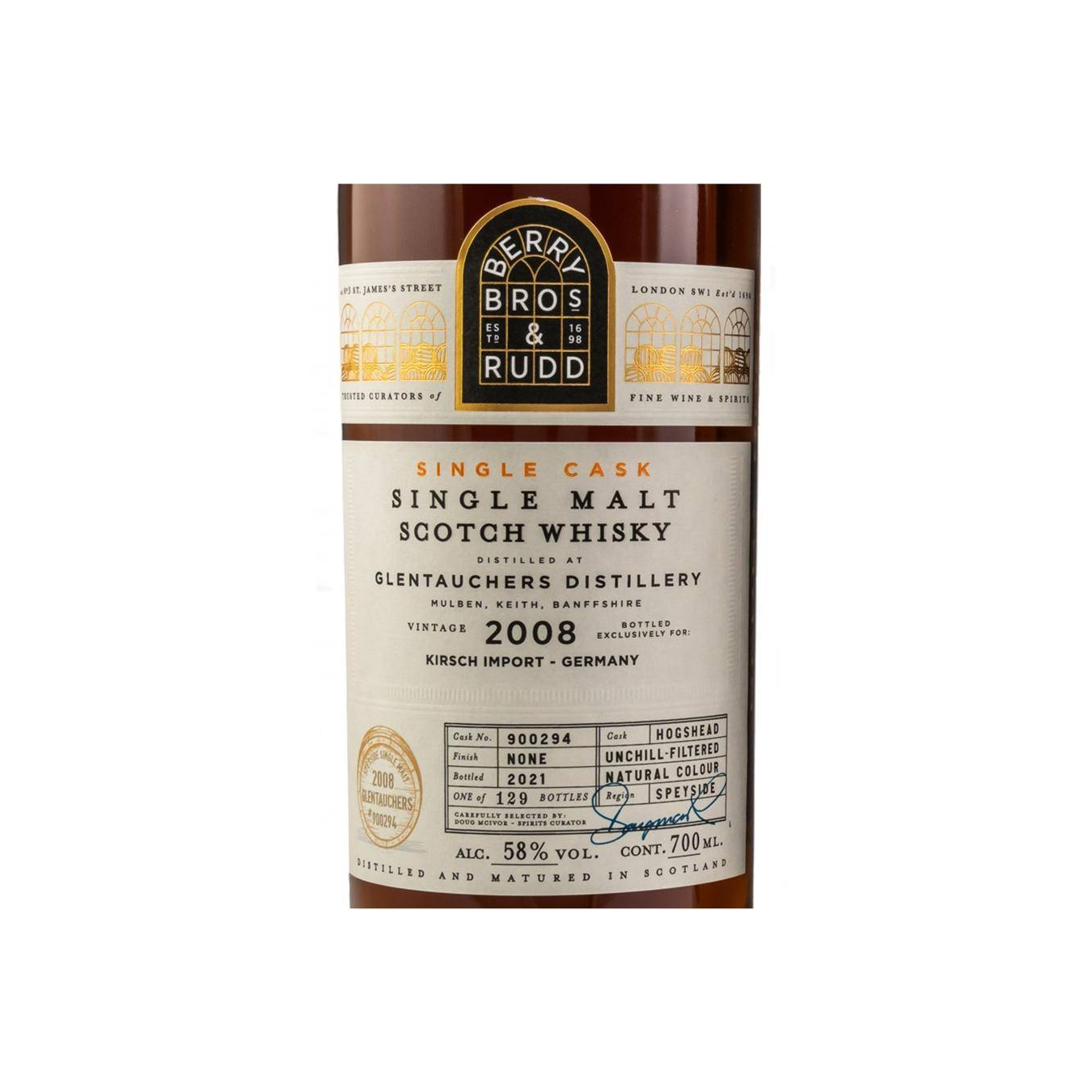 Glentauchers Single Cask 2008 13 Years Single Malt Whisky 3