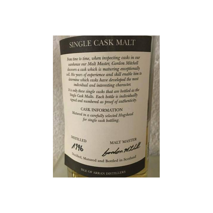 Arran Limited Edition 1996 7 Years Single Malt Whisky 2