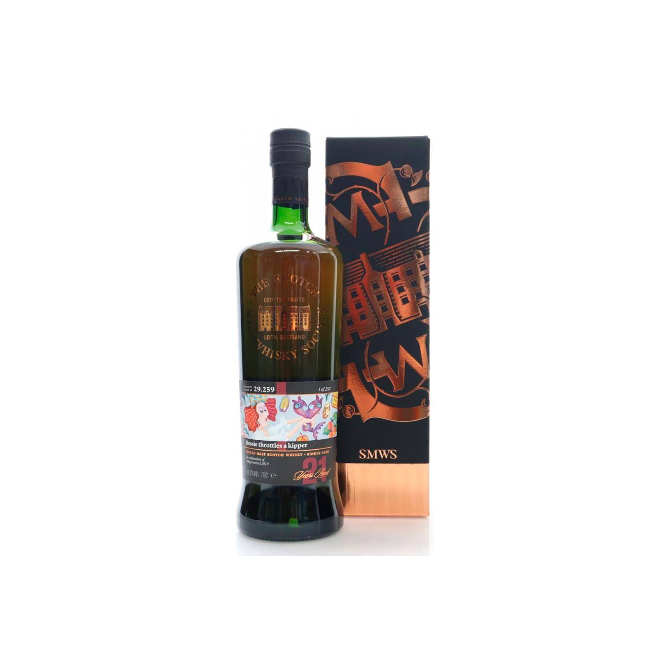 The Scotch Malt Whisky Society 1996 21 Years Single Malt Whisky 2