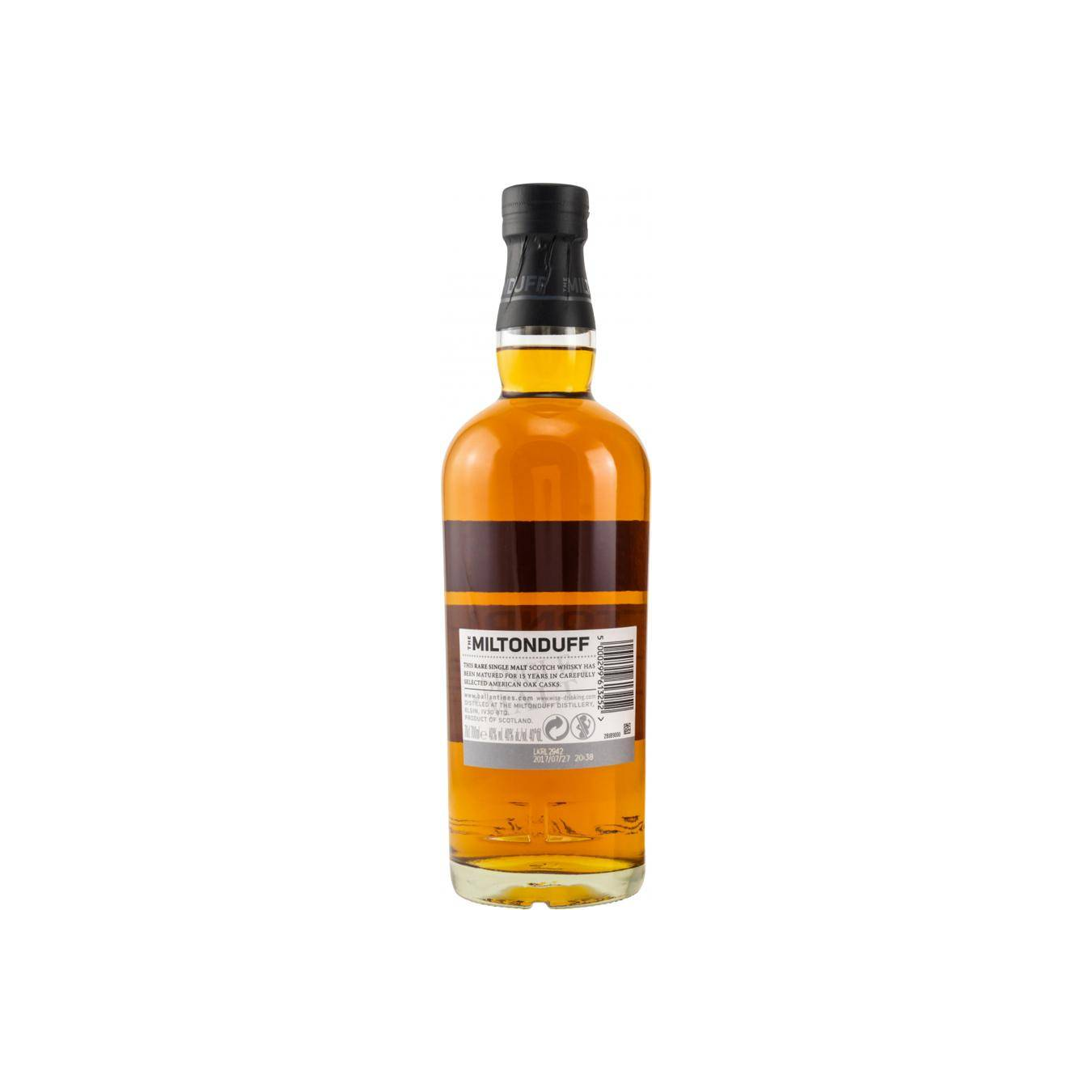 Miltonduff 15 Years Single Malt Whisky 2