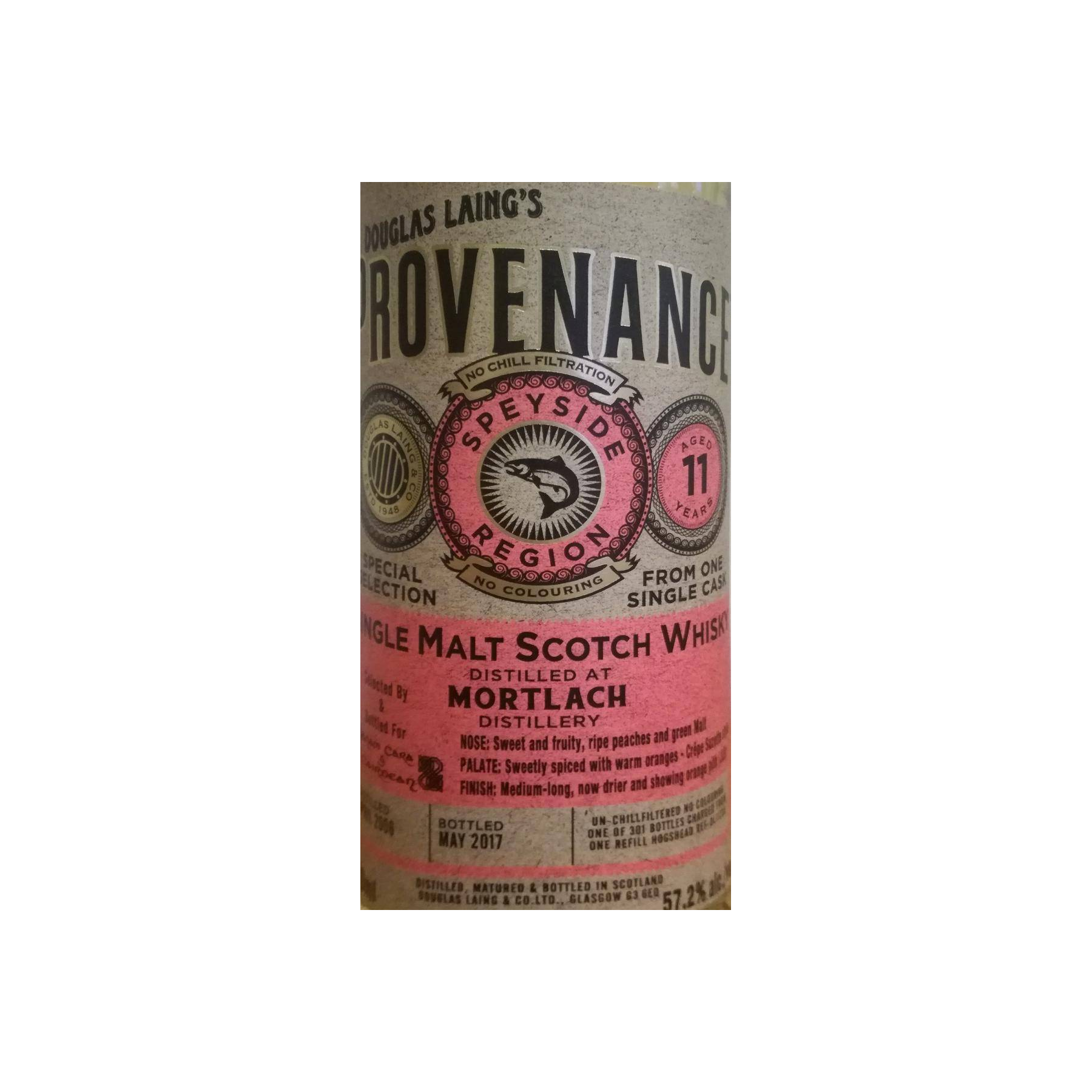 Mortlach 2006 11 Years Single Malt Whisky 2