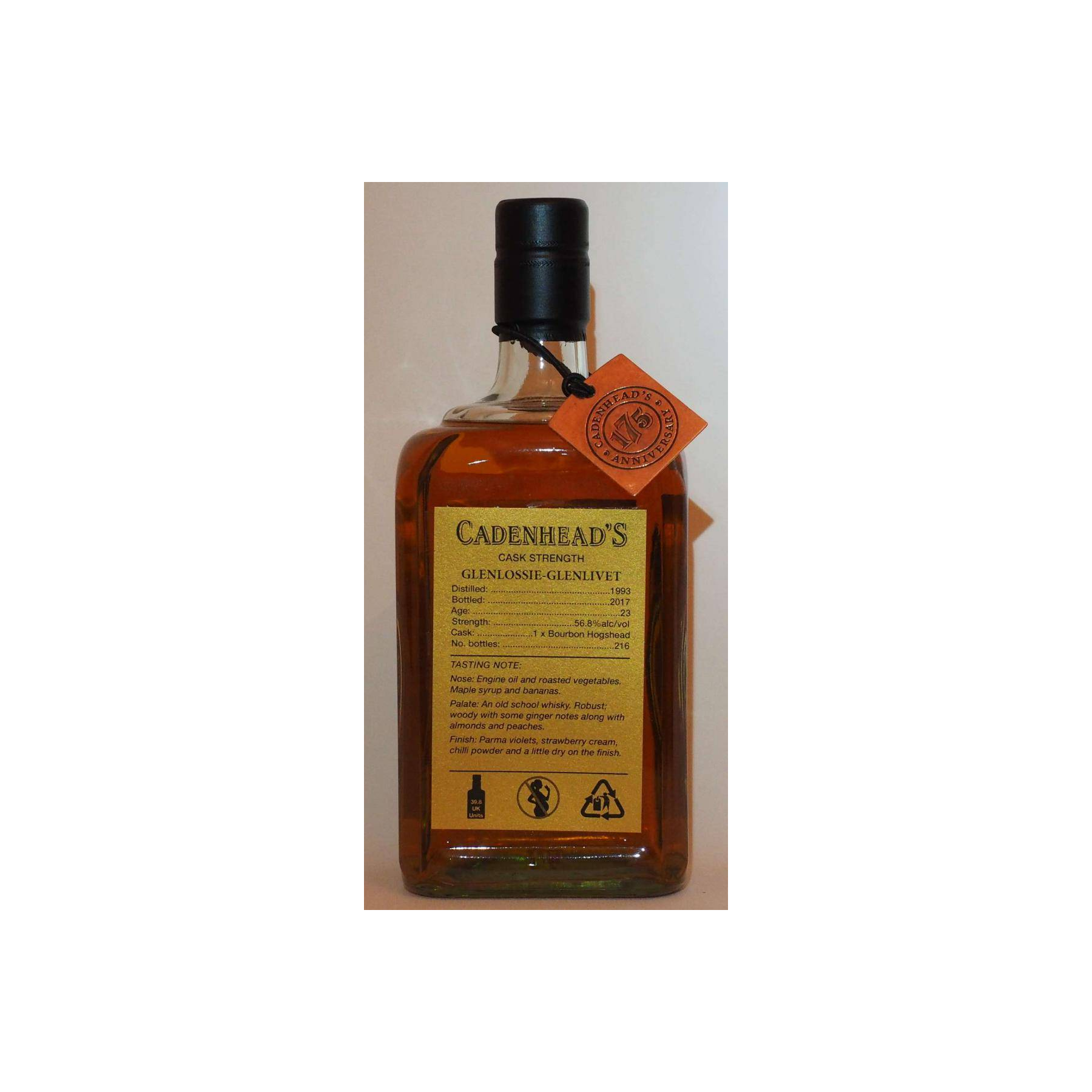 Glenlossie Single Cask 1993 23 Years Single Malt Whisky 3