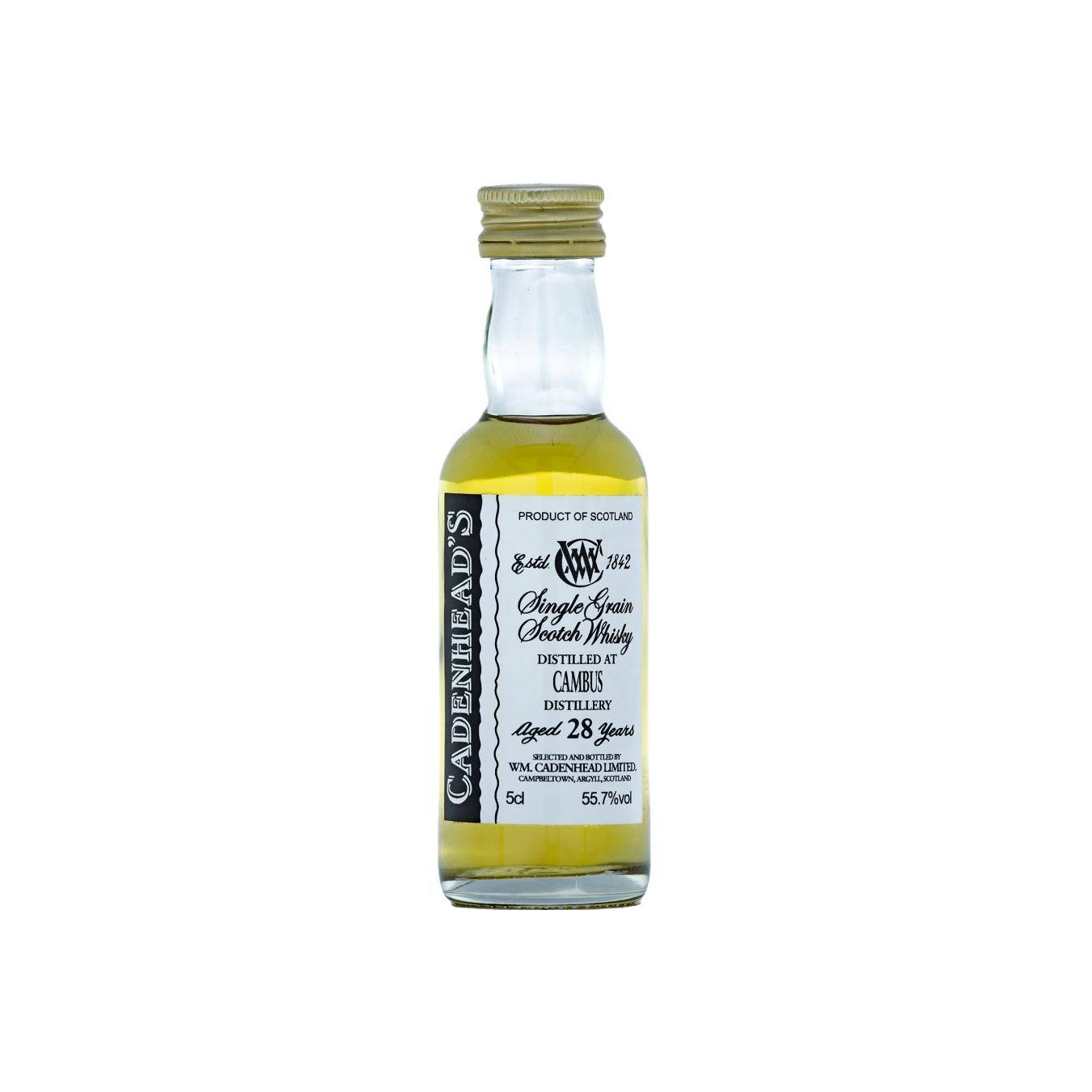 Cambus Miniature 1991 28 Years Single Grain Whisky 2
