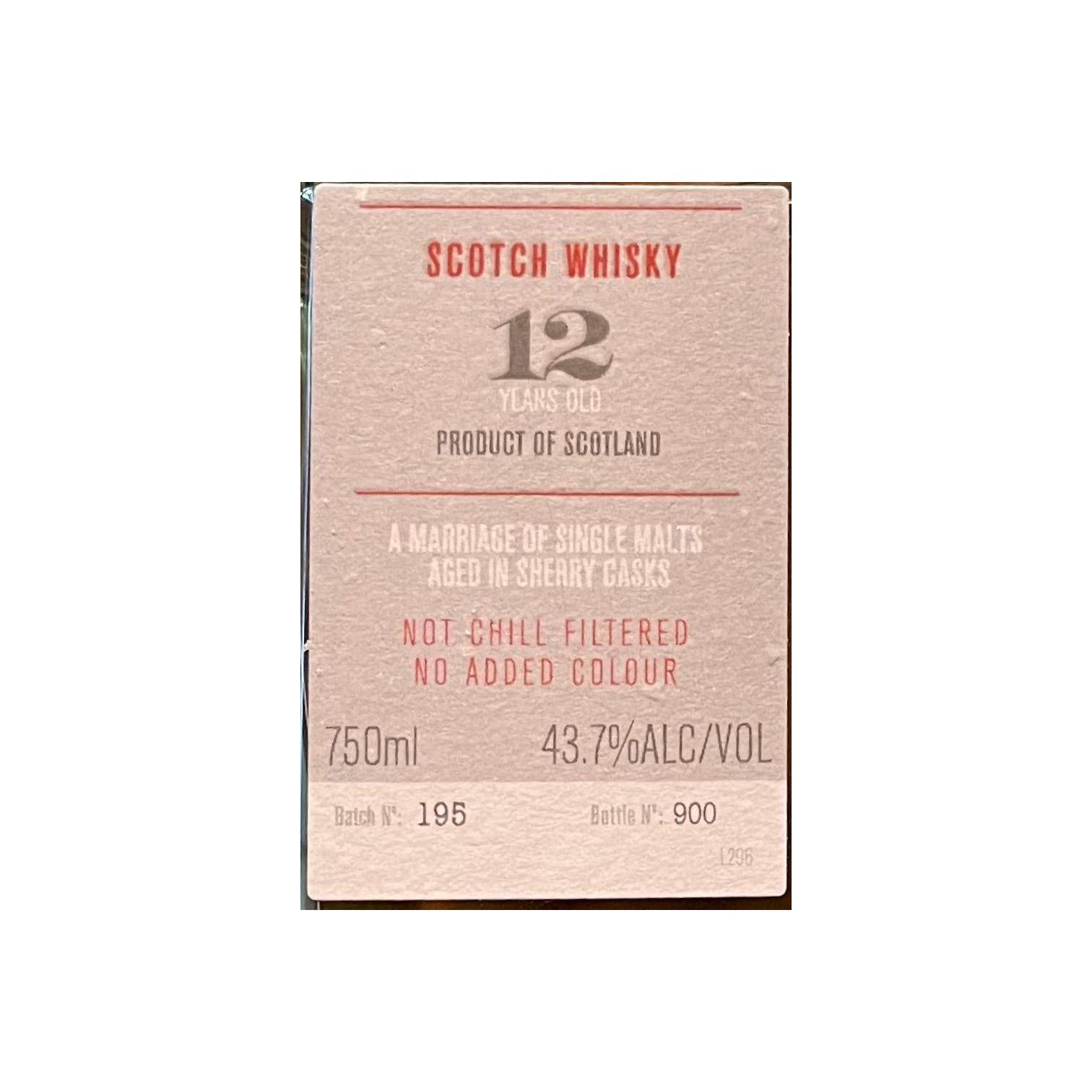 Scotch Whisky 12-year-old Aiea 3
