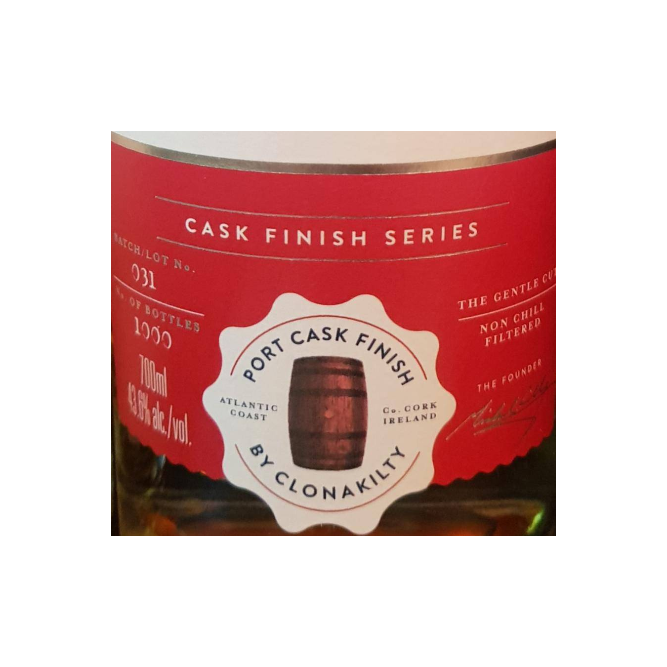 Clonakilty Port Cask Finish Clky
