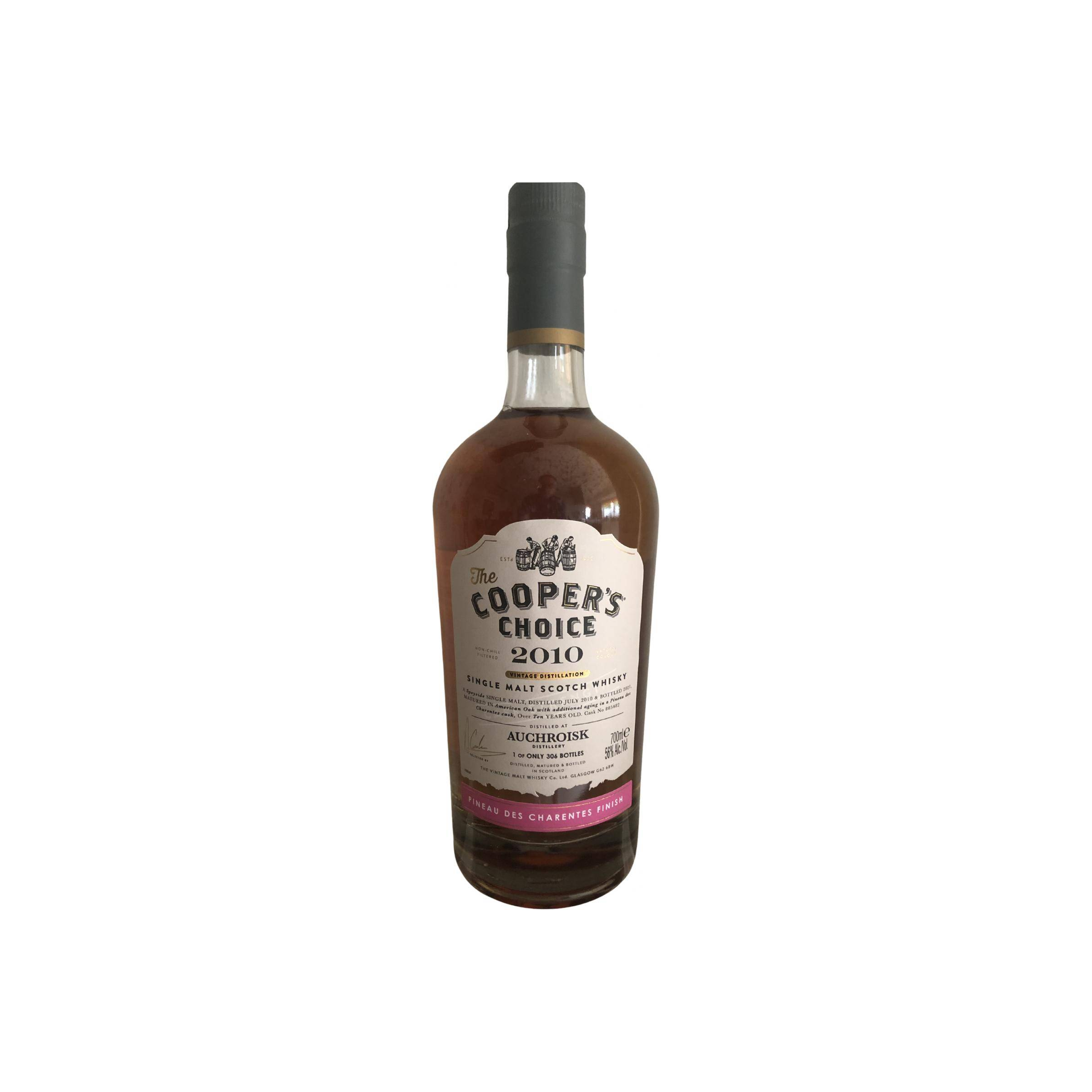 Auchroisk The Cooper's Choice 2010 10 Years Single Malt Whisky