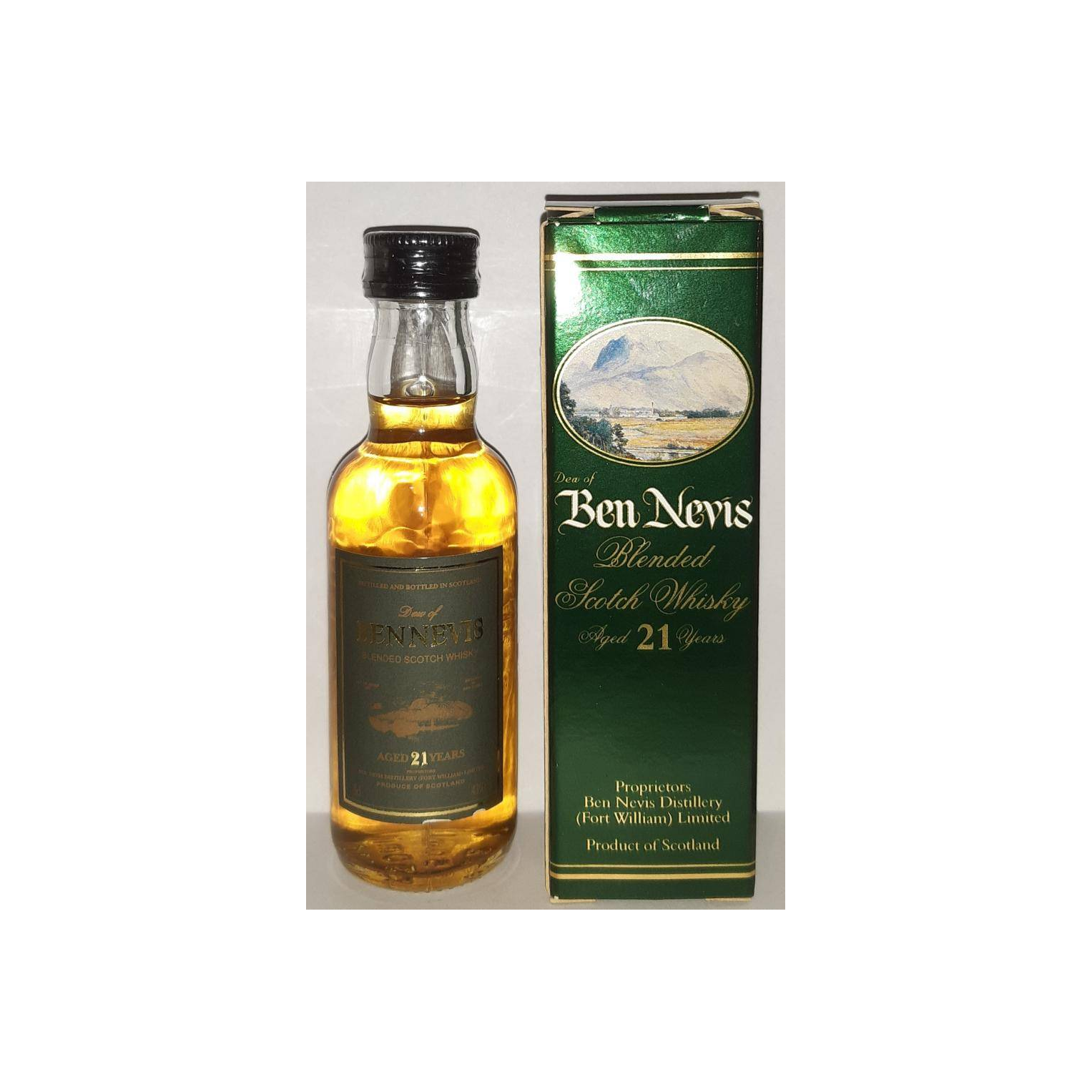 Ben Nevis Miniature 21 Years Blended Whisky 2