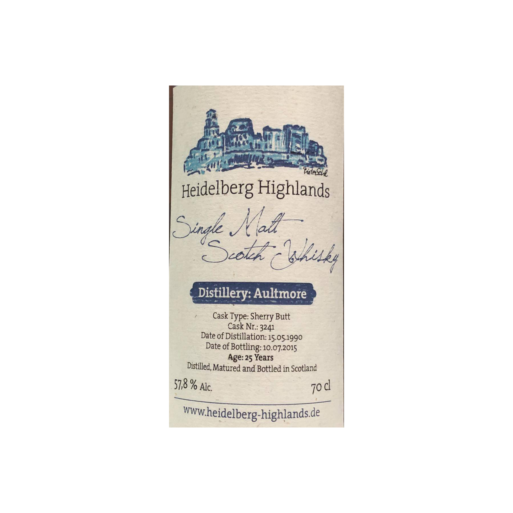 Aultmore 1990 25 Years Single Malt Whisky 2