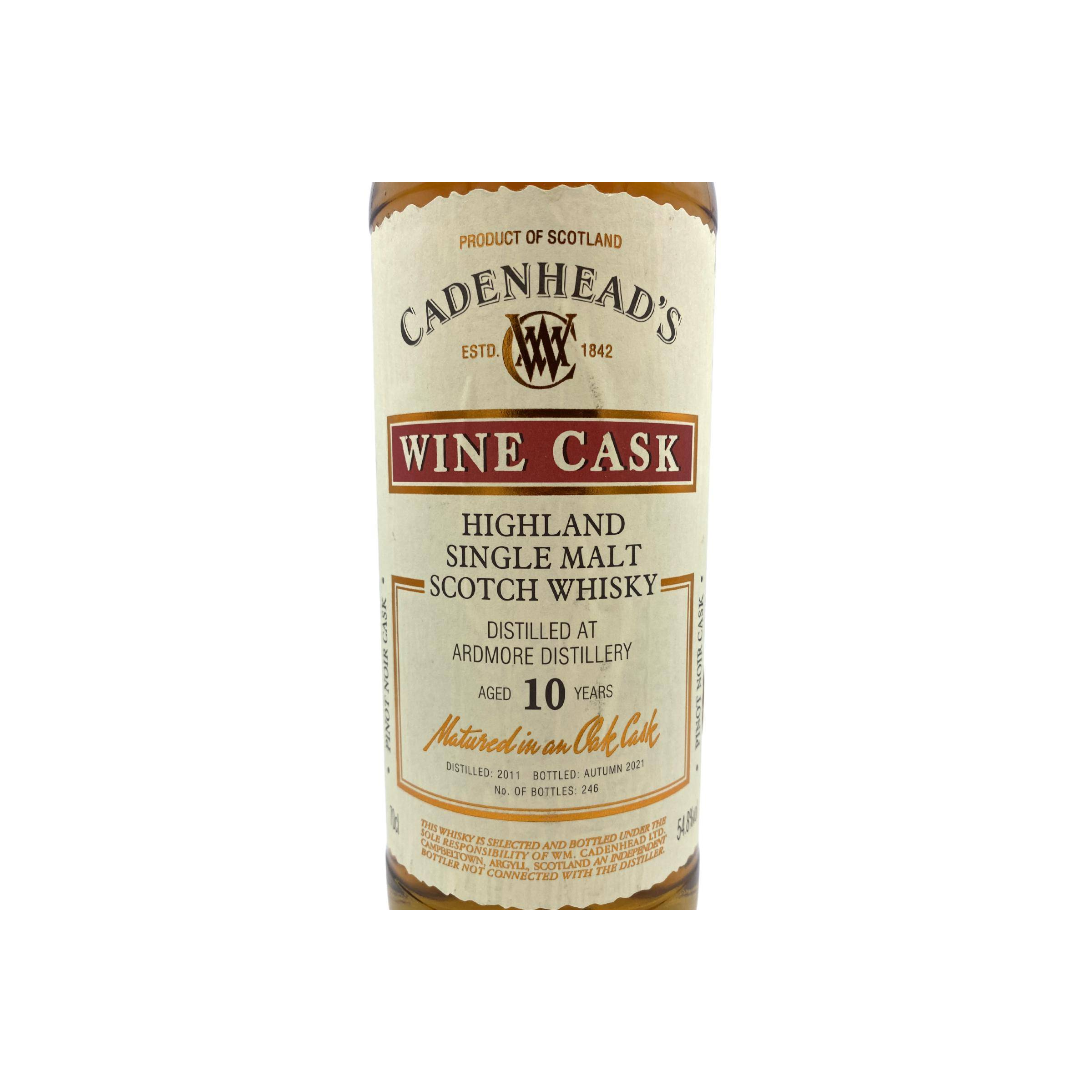 Ardmore 2011 10 Years Single Malt Whisky 2