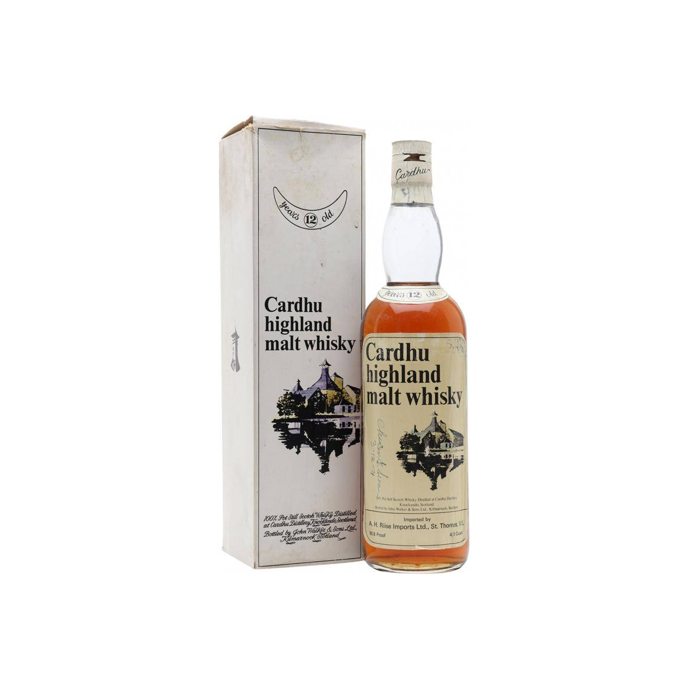 Cardhu 12 Years Single Malt Whisky 2