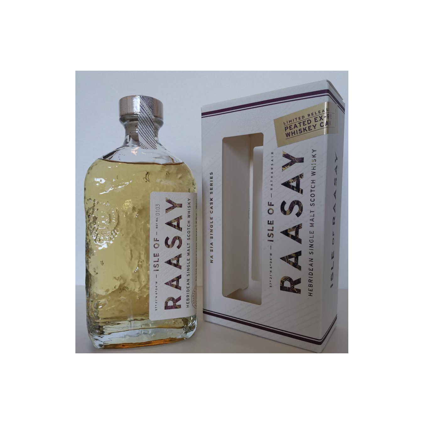 Raasay Single Cask Peated Rye 3