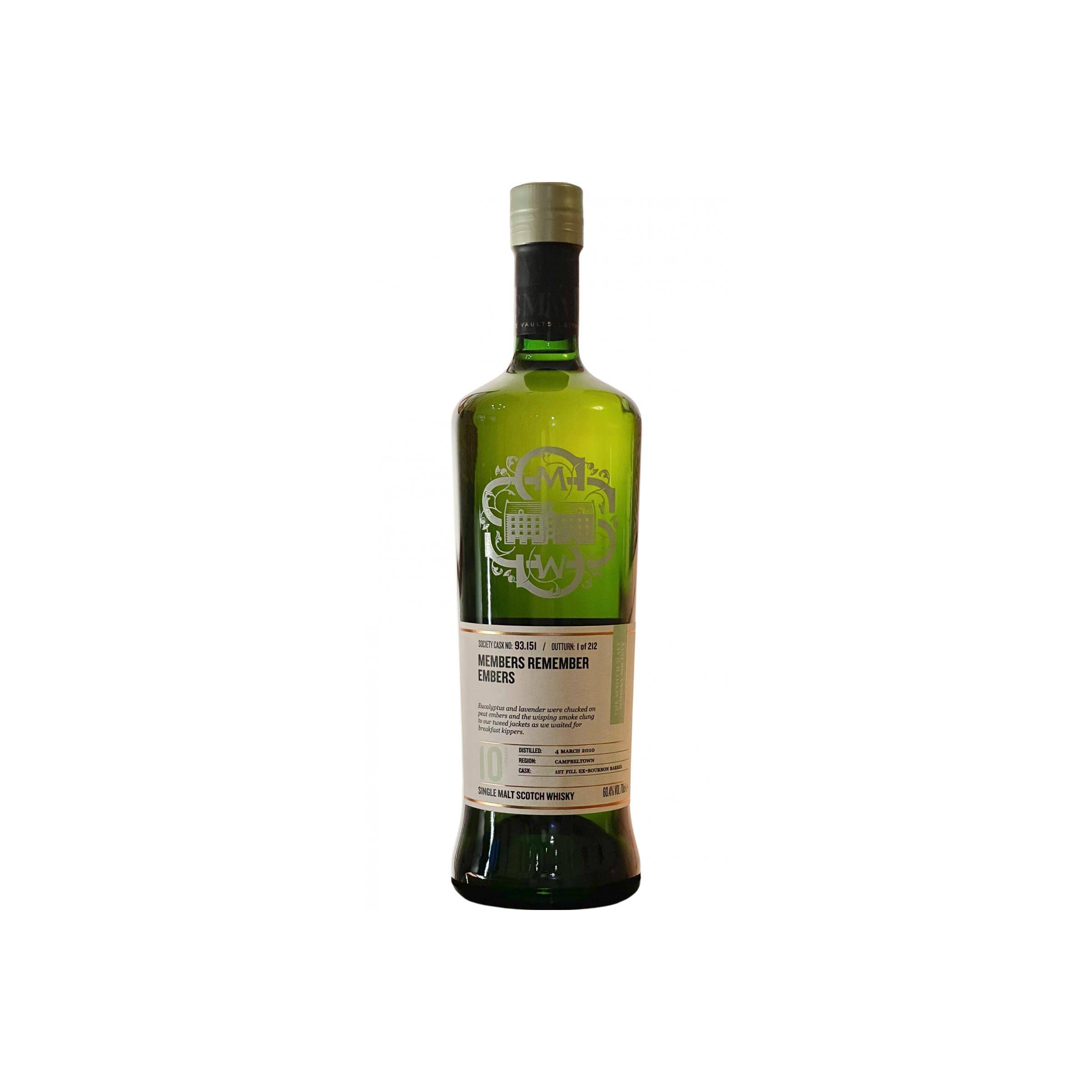 The Scotch Malt Whisky Society 2010 10 Years Single Malt Whisky