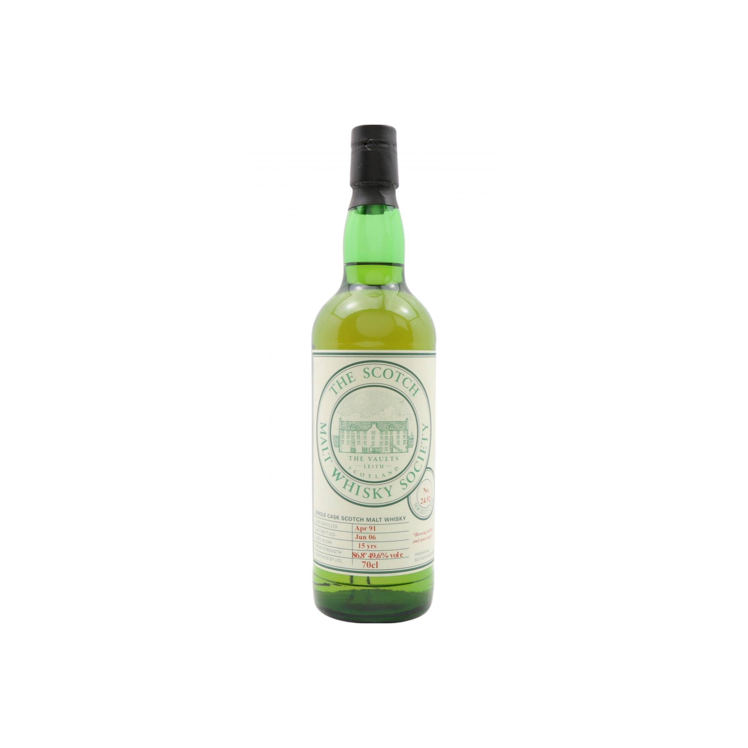 The Scotch Malt Whisky Society 1991 15 Years Single Malt Whisky