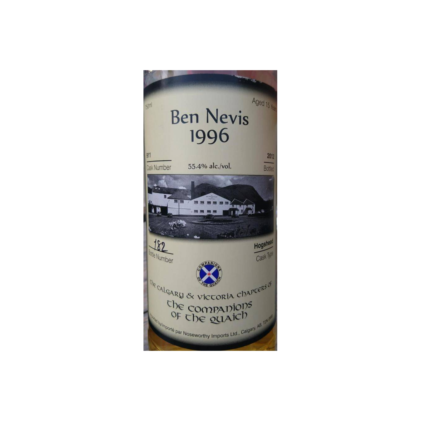 Ben Nevis Private Bottling 1996 16 Years Single Malt Whisky 2
