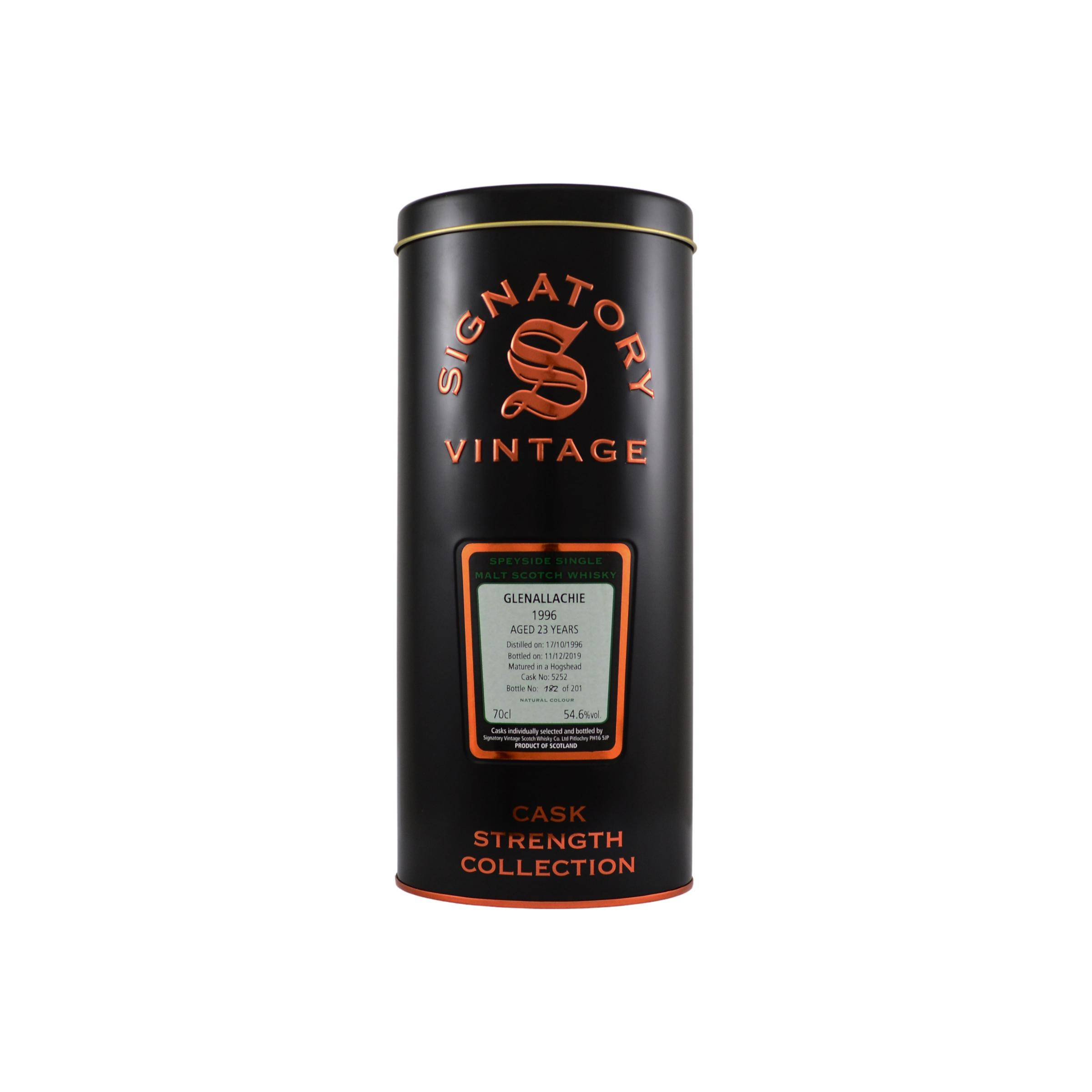 The GlenAllachie Cask Strength Collection 1996 23 Years Single Malt Whisky 2