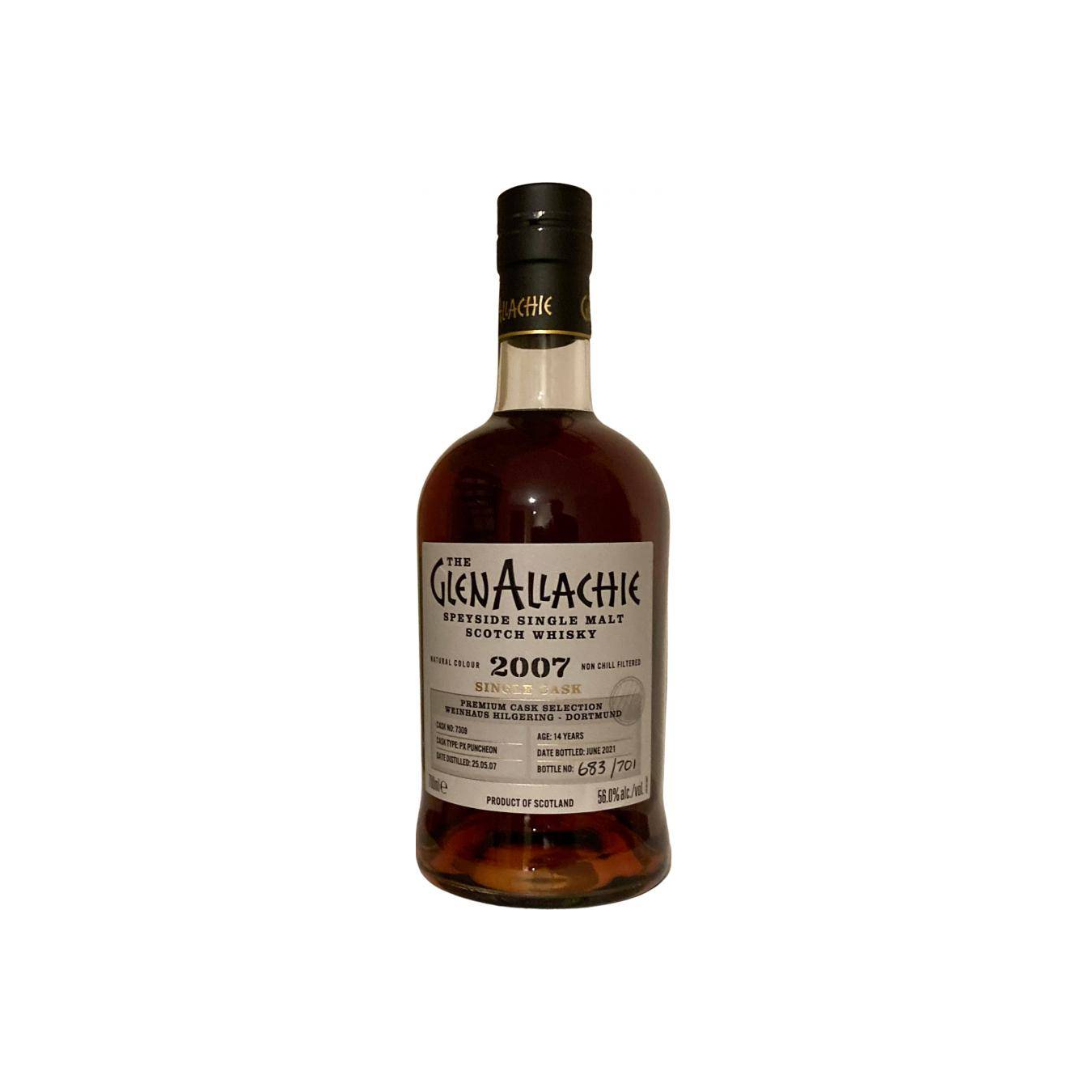 The GlenAllachie Single Cask 2007 14 Years Single Malt Whisky