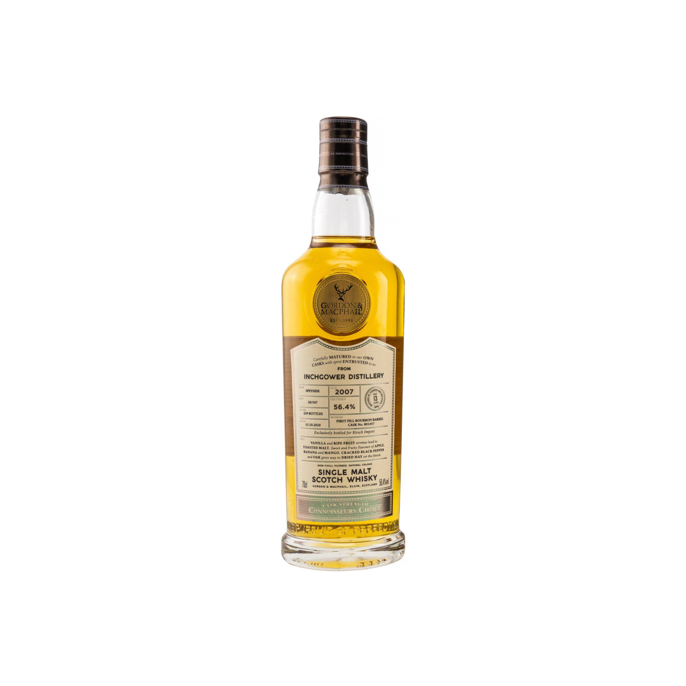 Inchgower Connoisseurs Choice - Cask Strength 2007 13 Years Single Malt Whisky