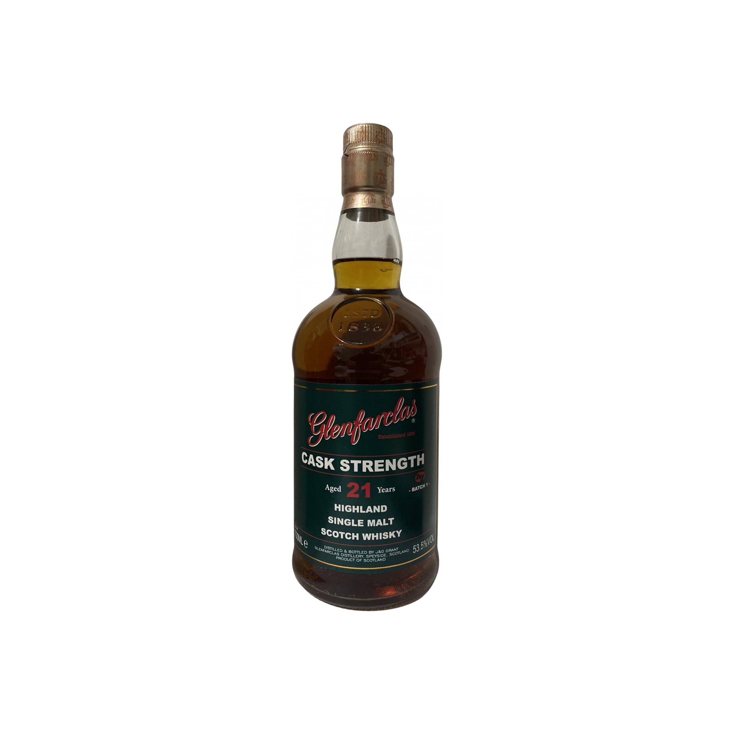 Glenfarclas Cask Strength Collection 21 Years Single Malt Whisky
