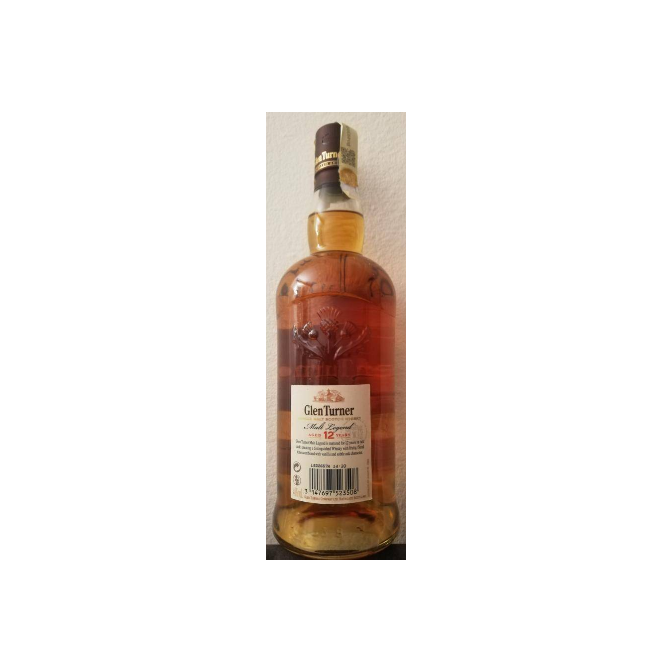 Glen Turner 12 Years Single Malt Whisky 2