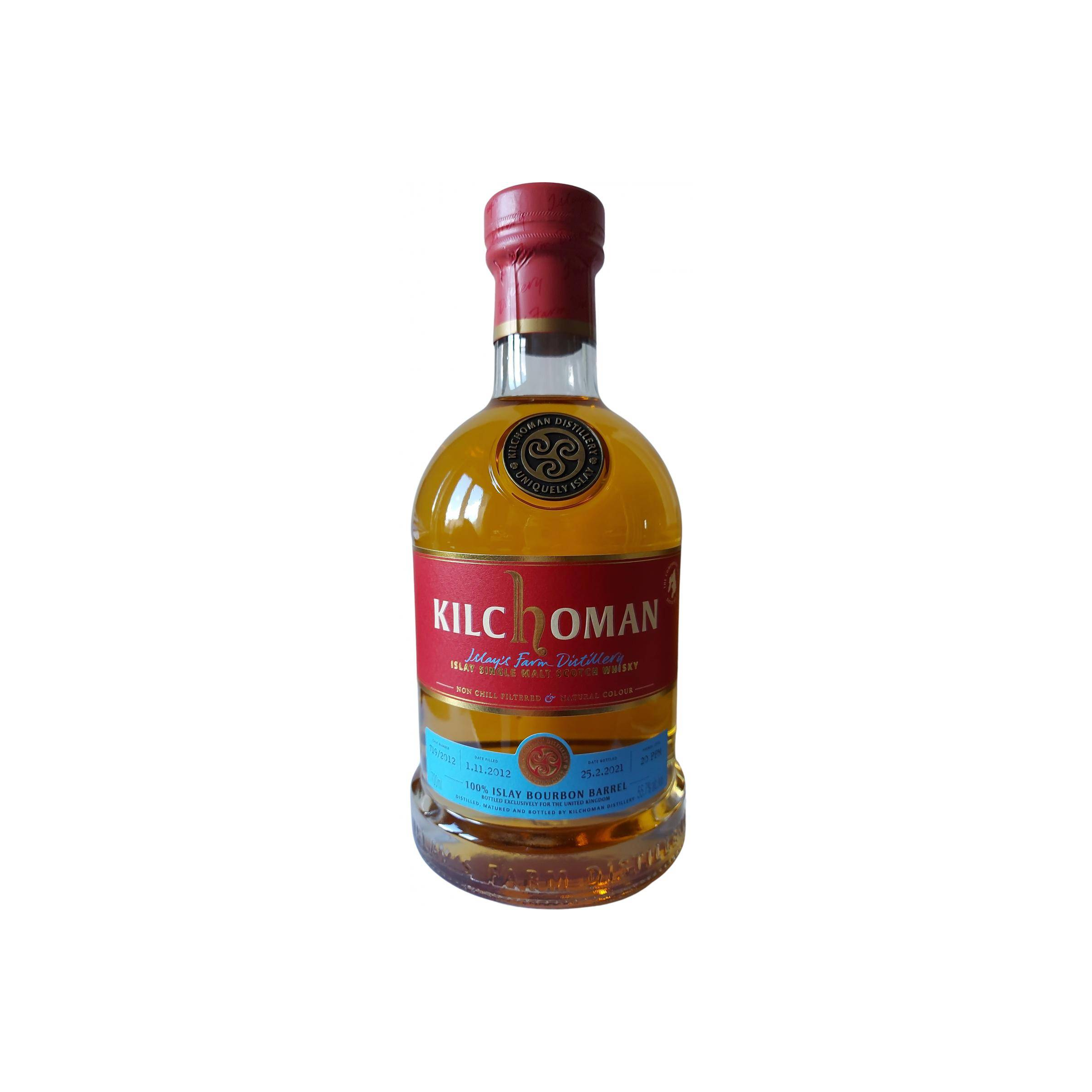 Kilchoman 2012 8 Years Single Malt Whisky