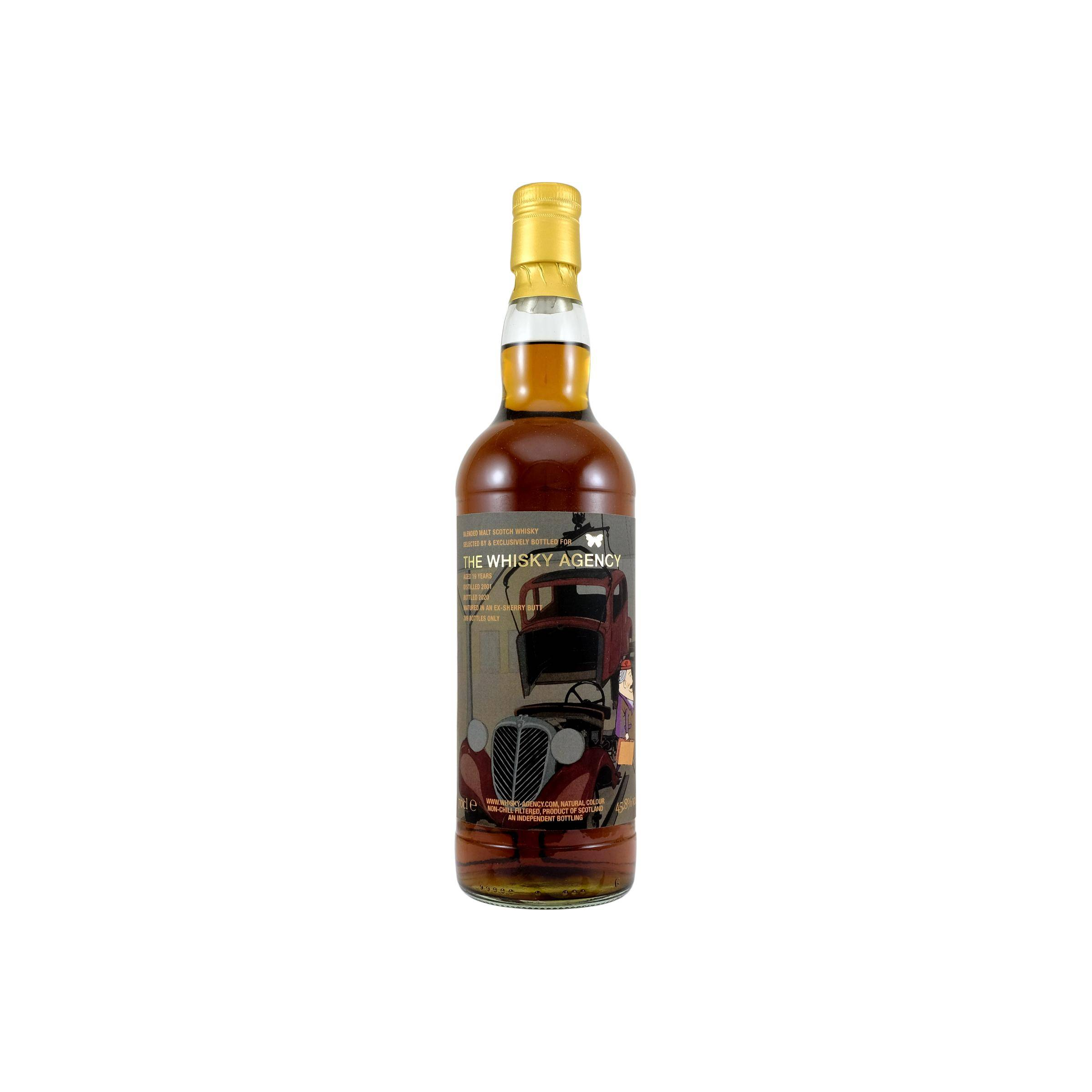 The Whisky Agency 2001 19 Years Blended Malt Whisky