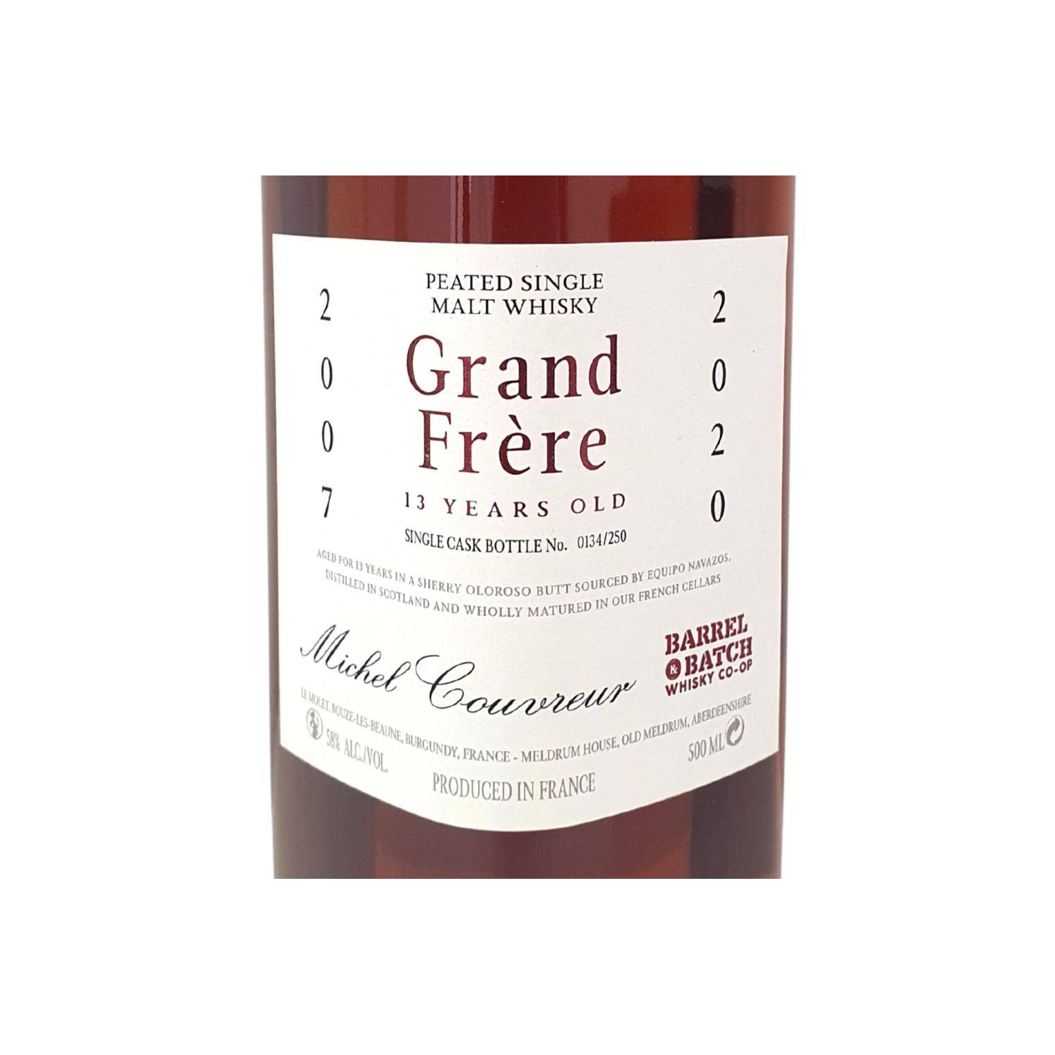 Michel Couvreur 2007 13 Years Single Malt Whisky 2
