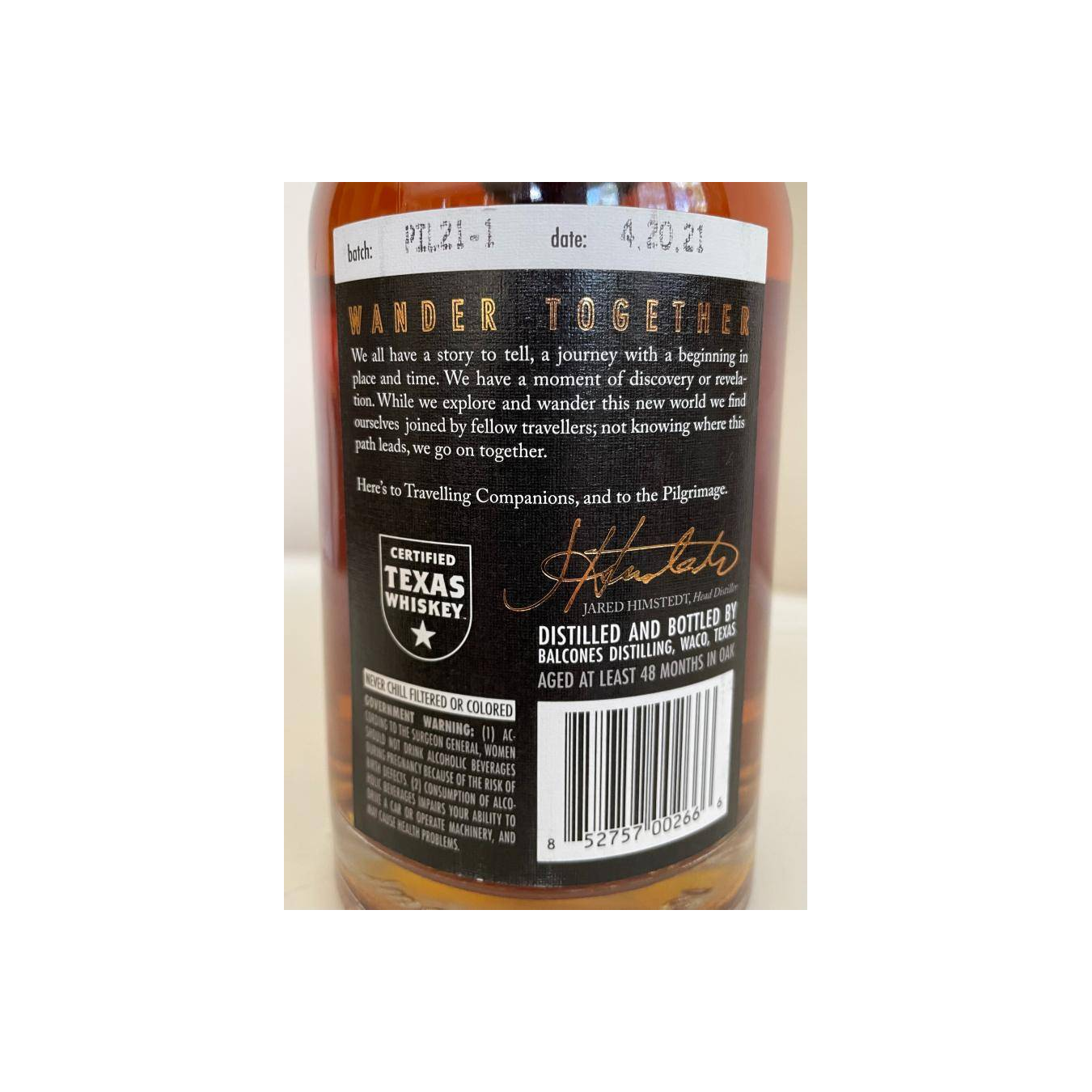 Balcones Single Malt Whisky 3