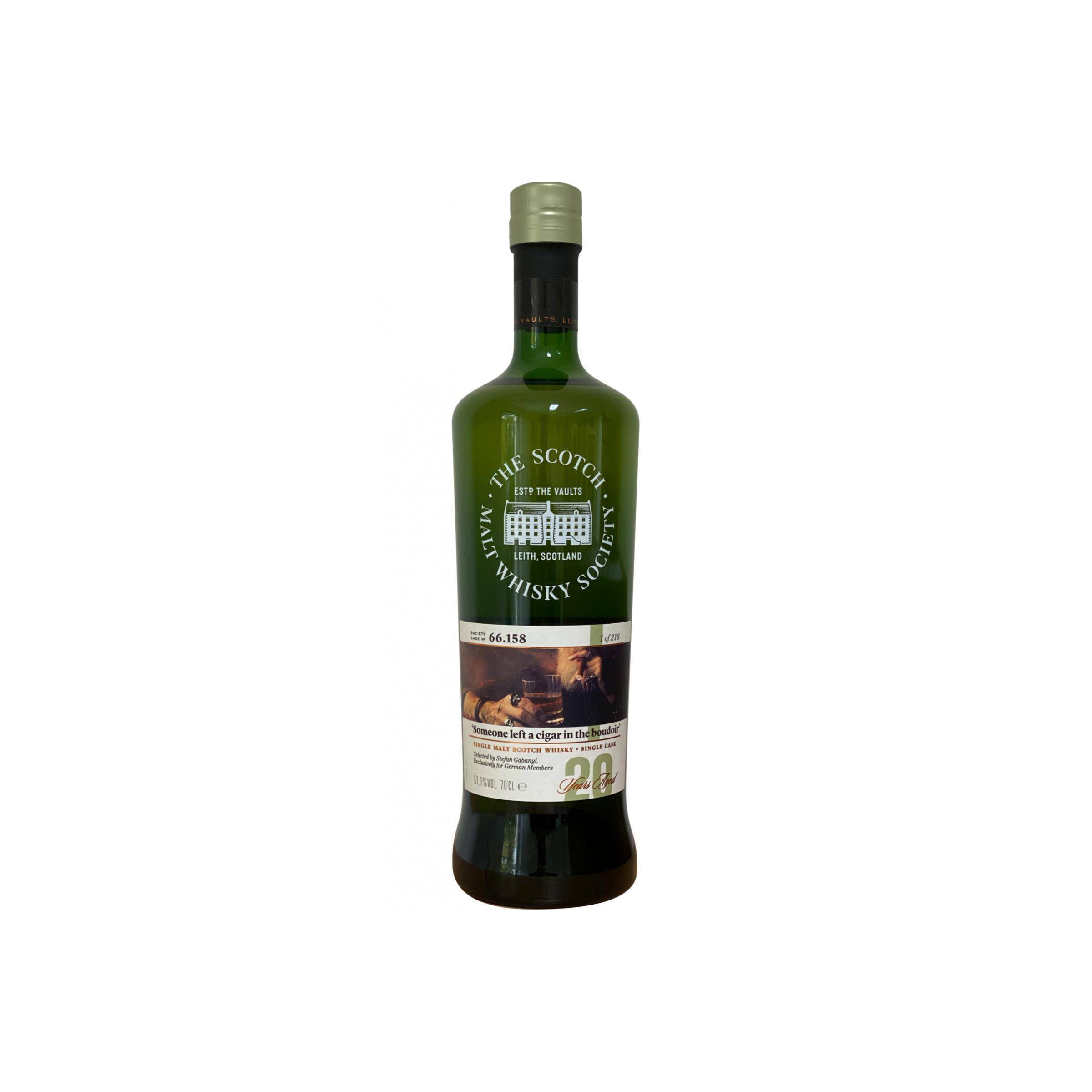 The Scotch Malt Whisky Society 1998 20 Years Single Malt Whisky