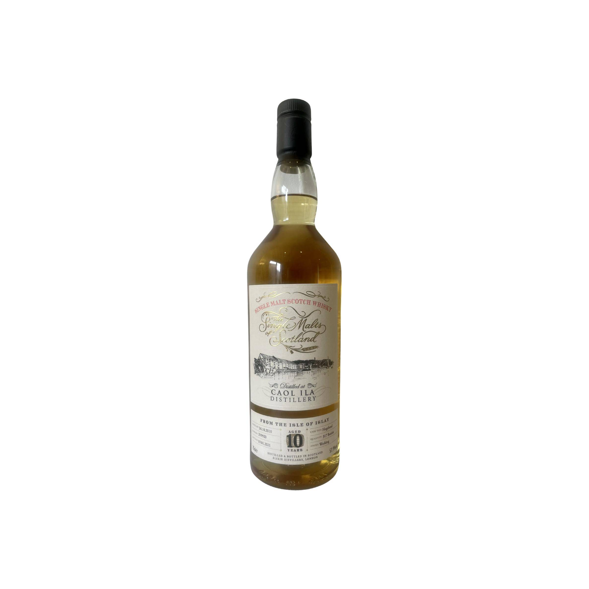 Caol Ila The Single Malts of Scotland 2010 10 Years Single Malt Whisky