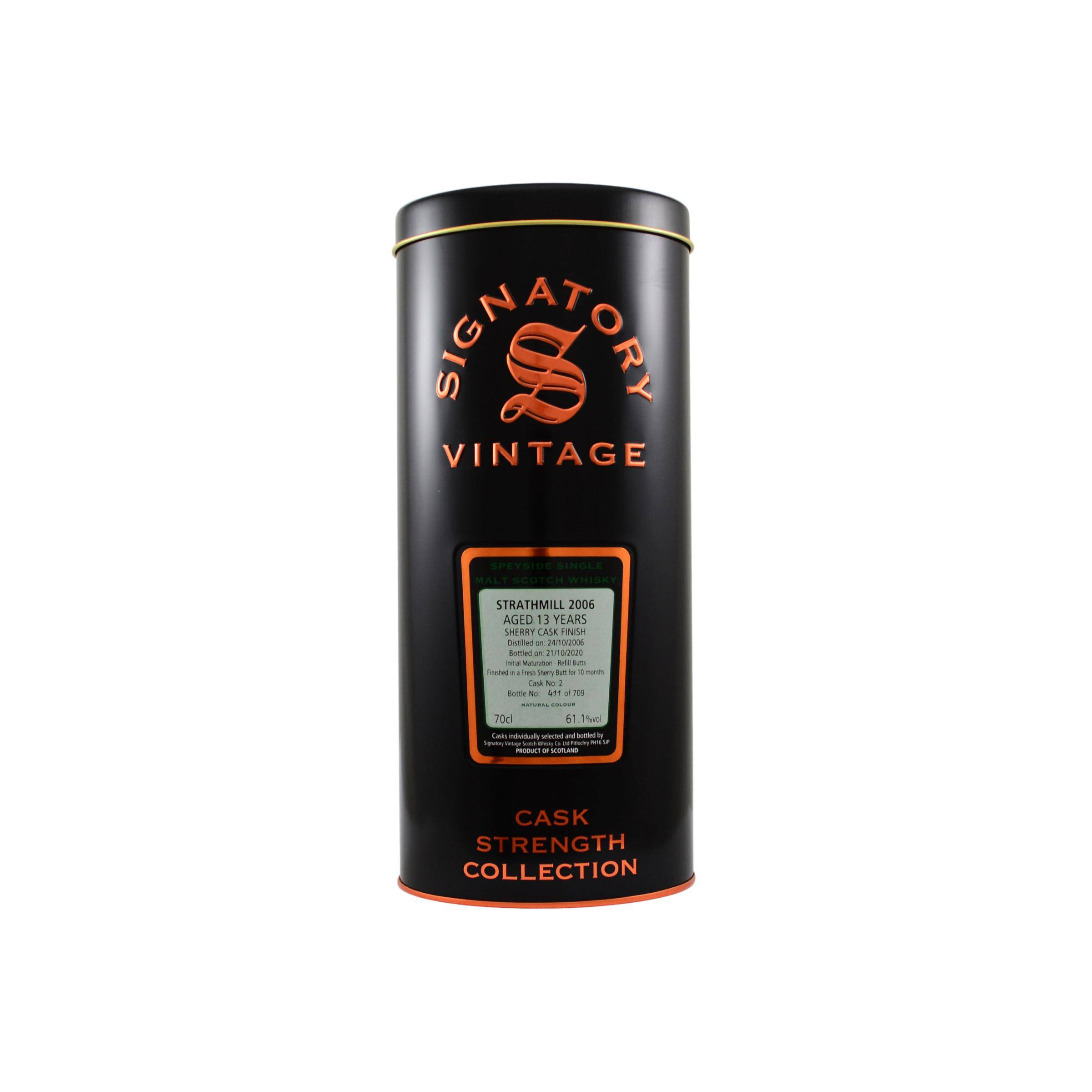Strathmill Cask Strength Collection 2006 13 Years Single Malt Whisky 2