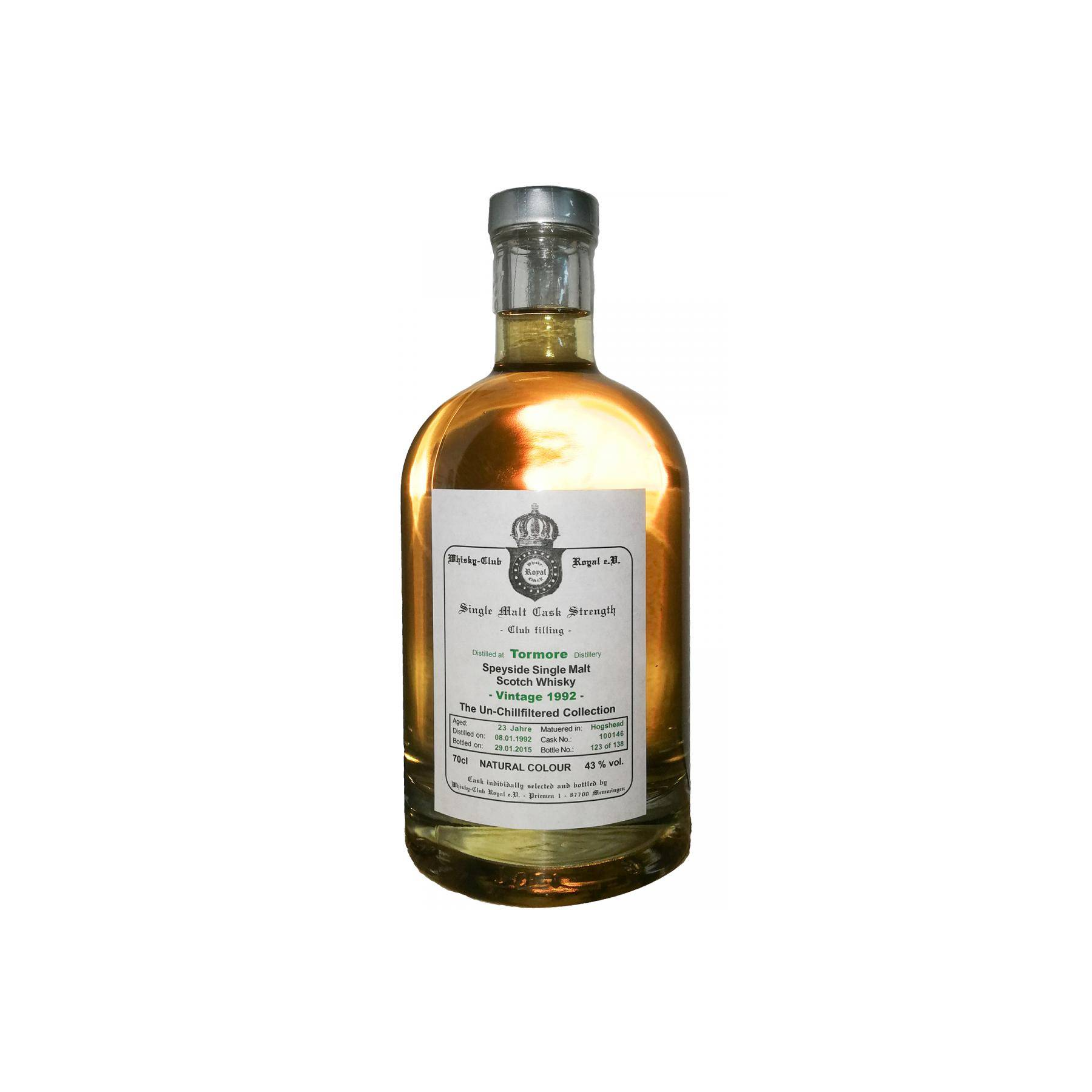 Tormore 1992 23 Years Single Malt Whisky