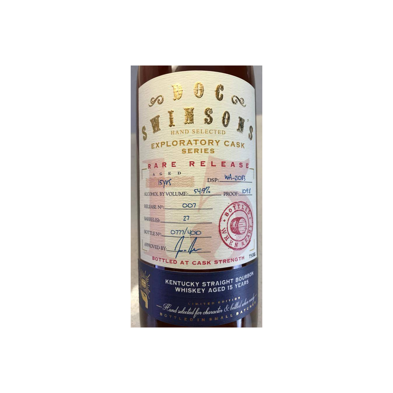 Doc Swinson's 15-year-old 2
