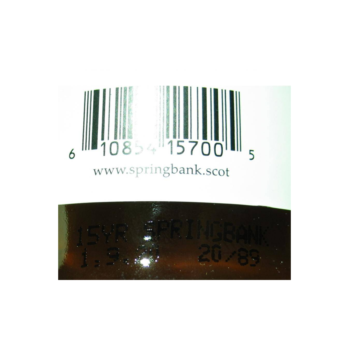 Springbank 15 Years Single Malt Whisky 2