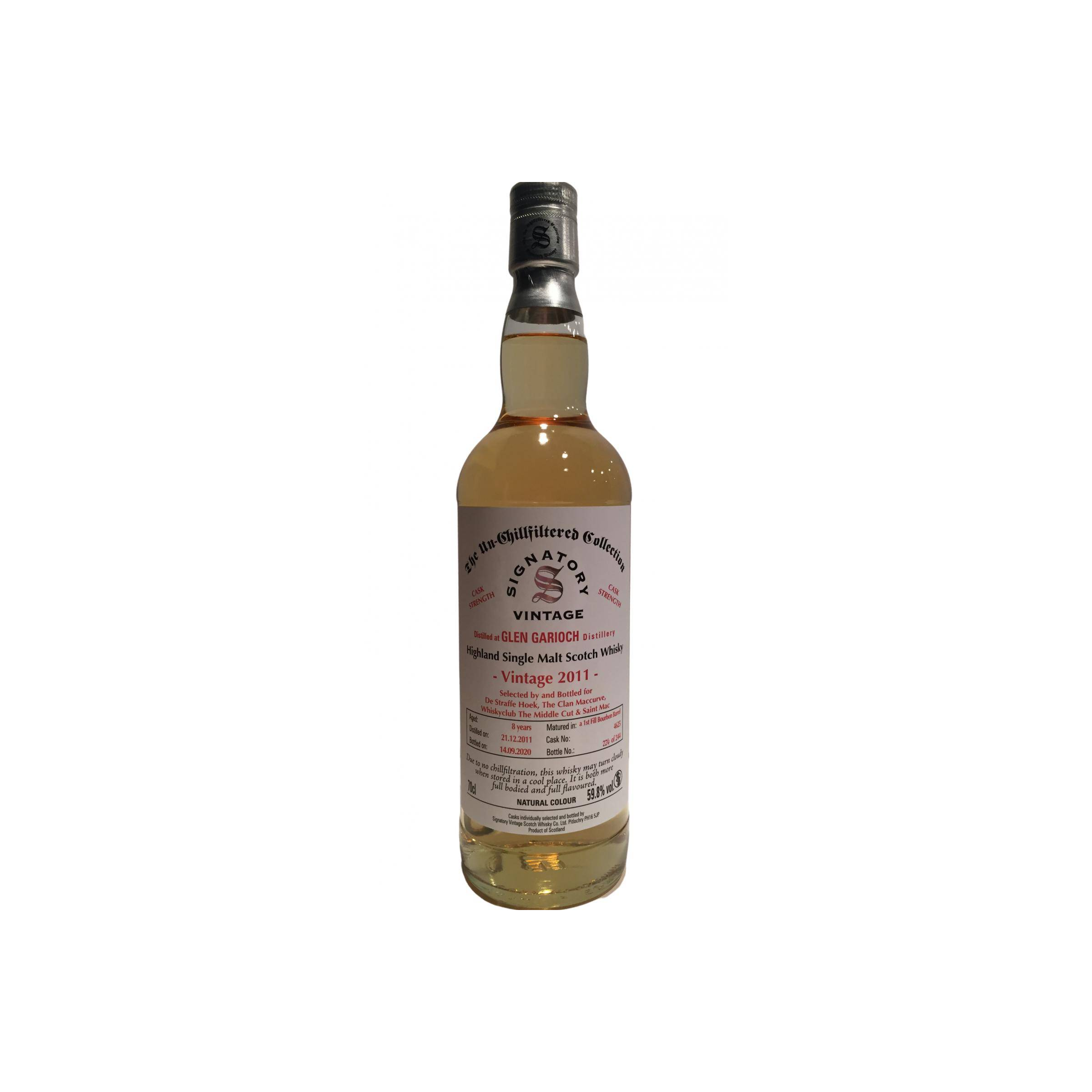 Glen Garioch The Un-Chillfiltered Collection 2011 8 Years Single Malt Whisky 2