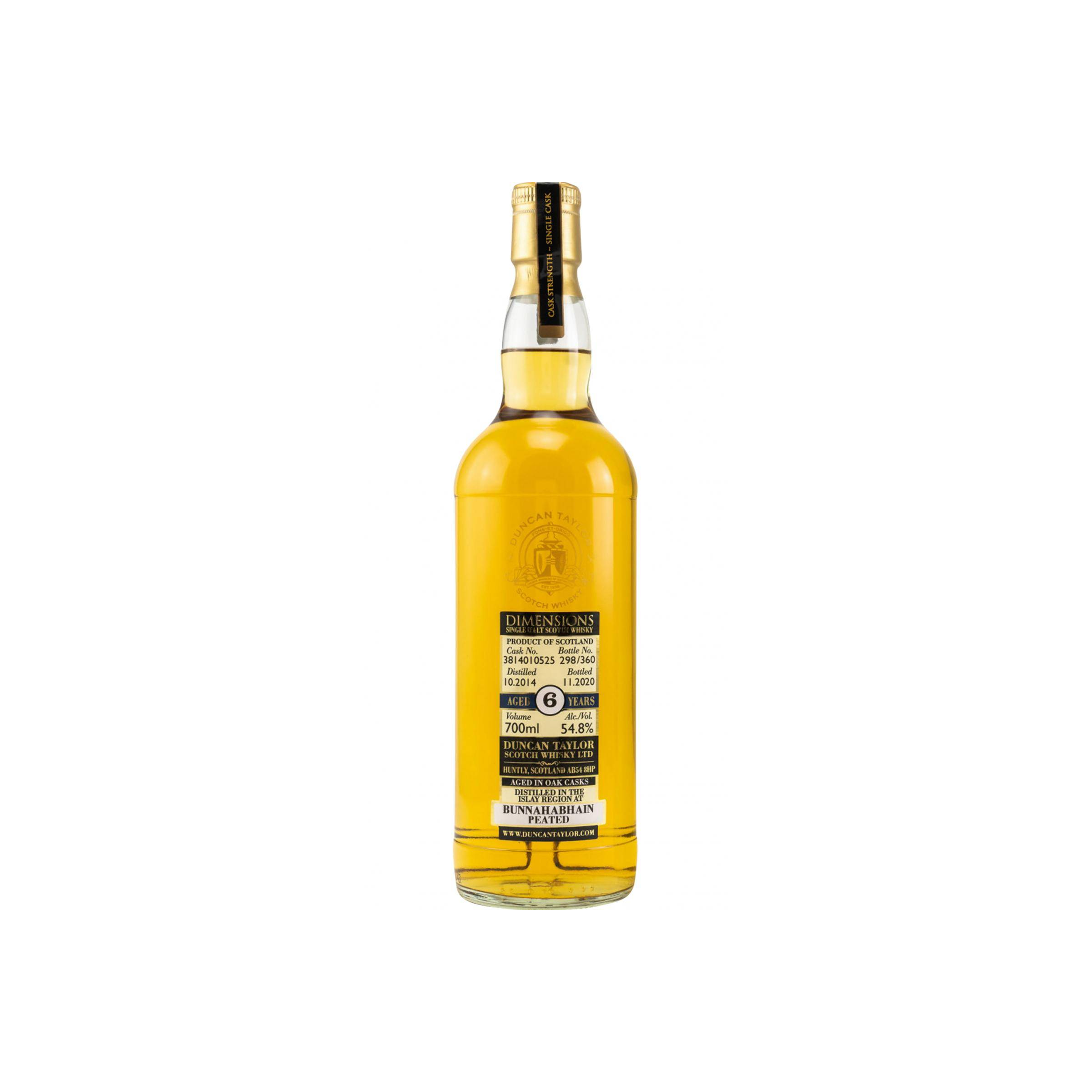 Bunnahabhain Dimensions 2014 6 Years Single Malt Whisky