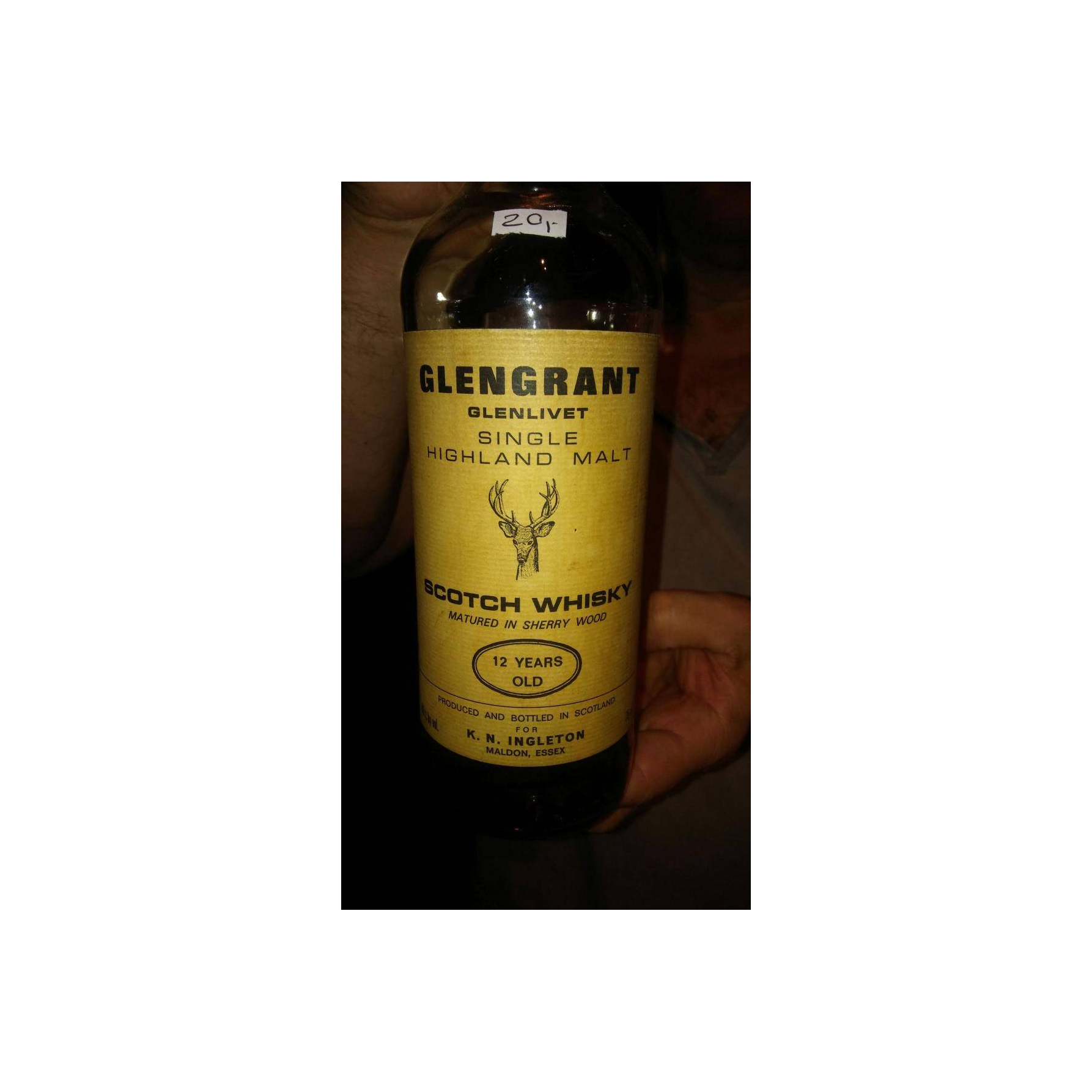 Glen Grant 12 Years Single Malt Whisky