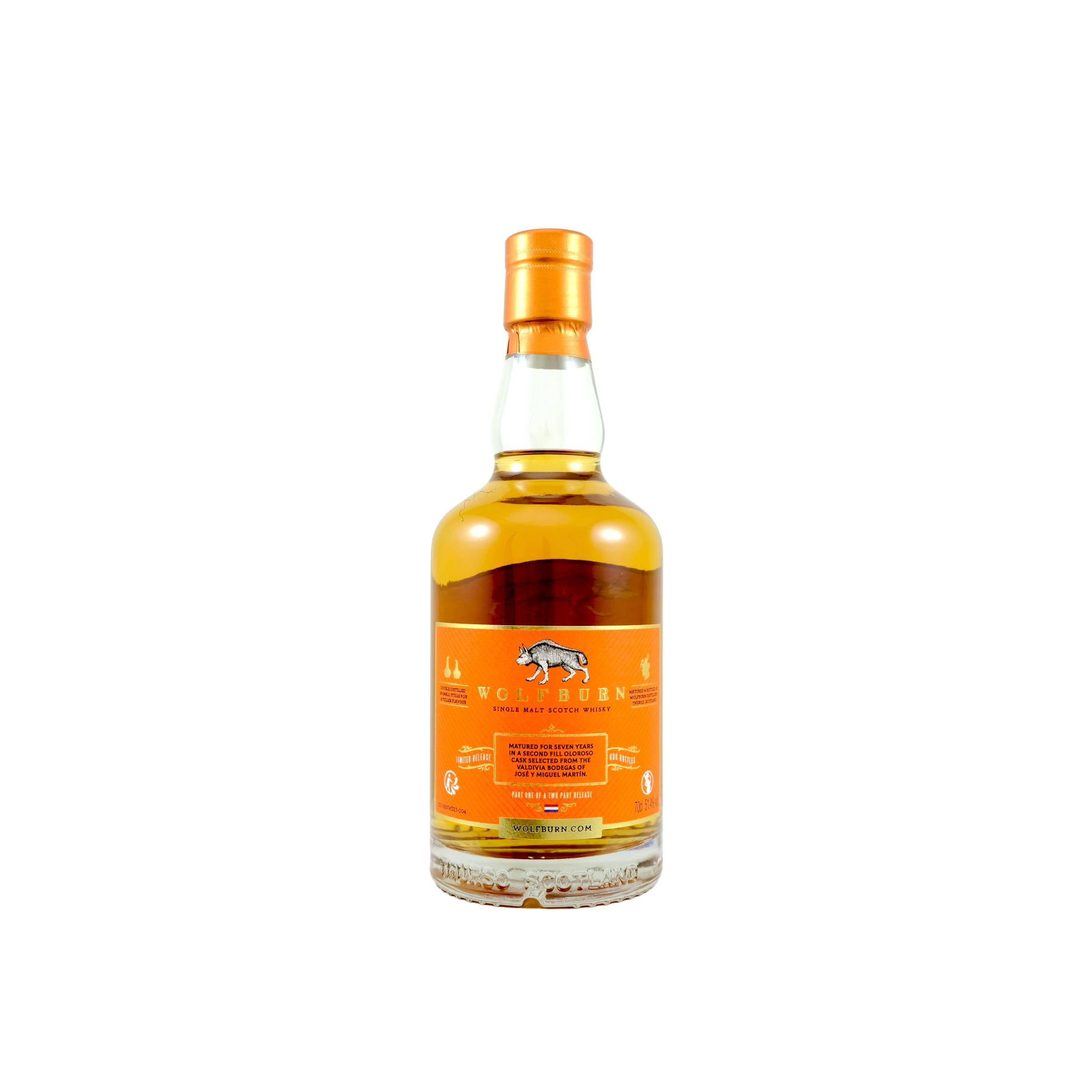 Wolfburn Single Cask 2013 7 Years Single Malt Whisky 2