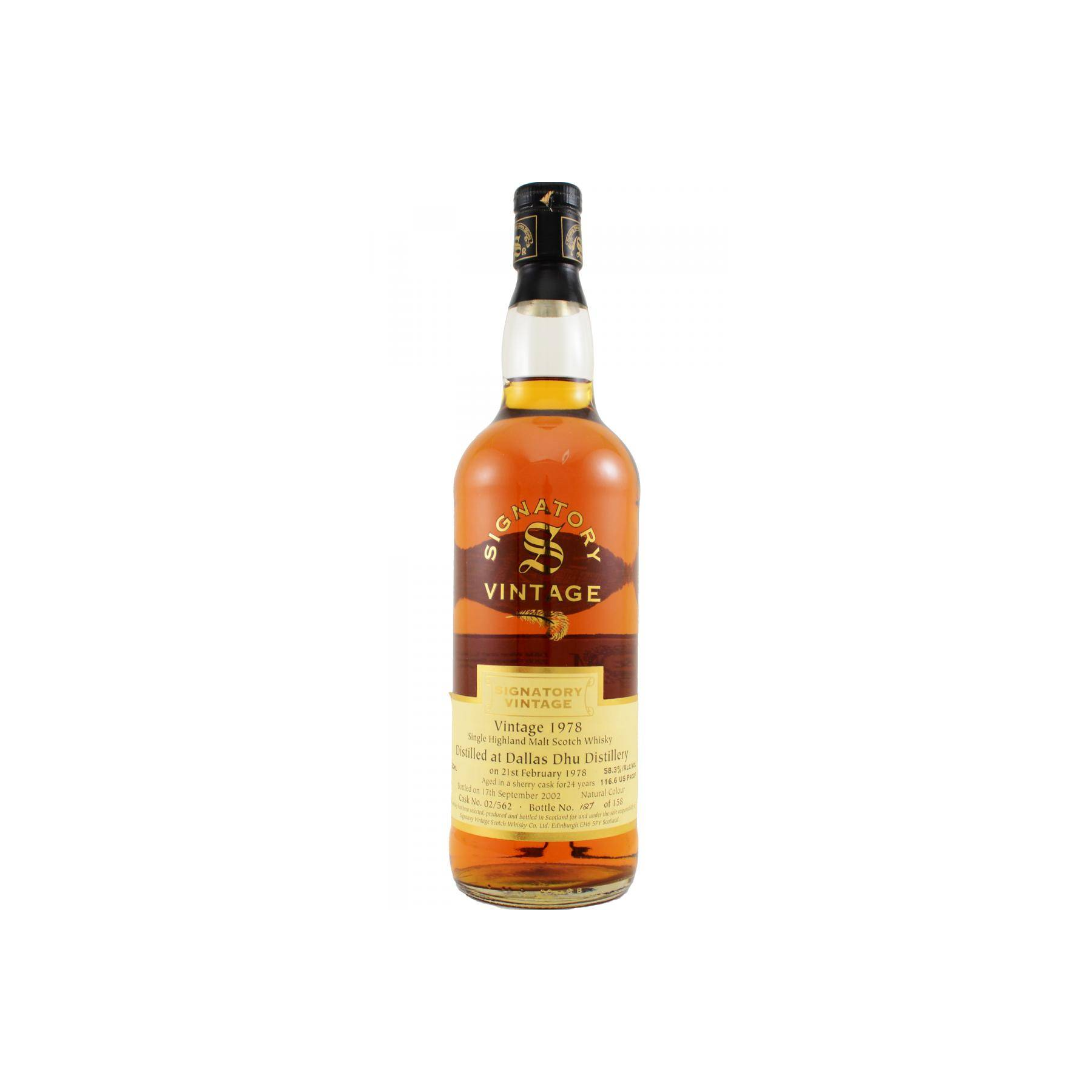 Dallas Dhu 1978 24 Years Single Malt Whisky