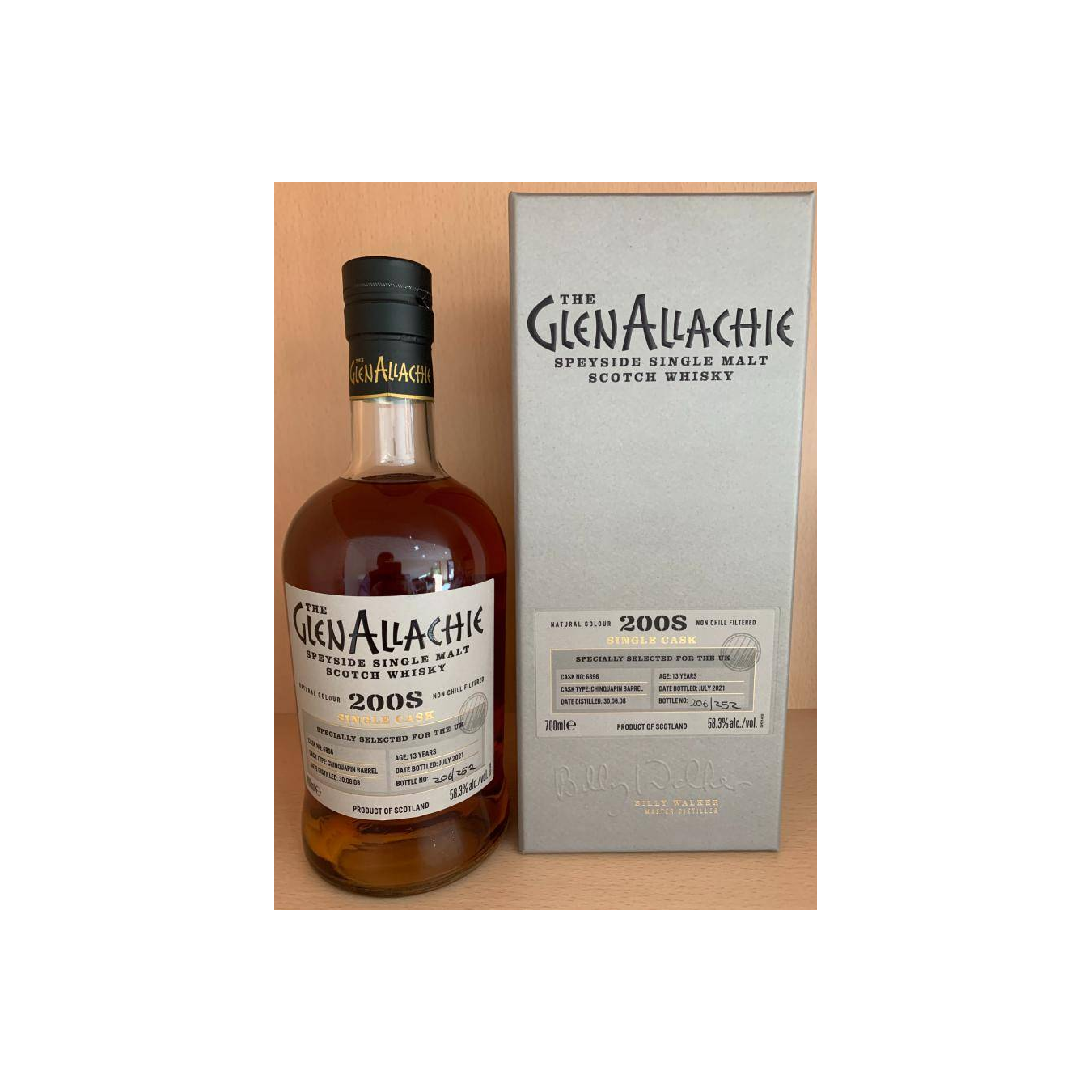 The GlenAllachie Single Cask 2008 13 Years Single Malt Whisky 2