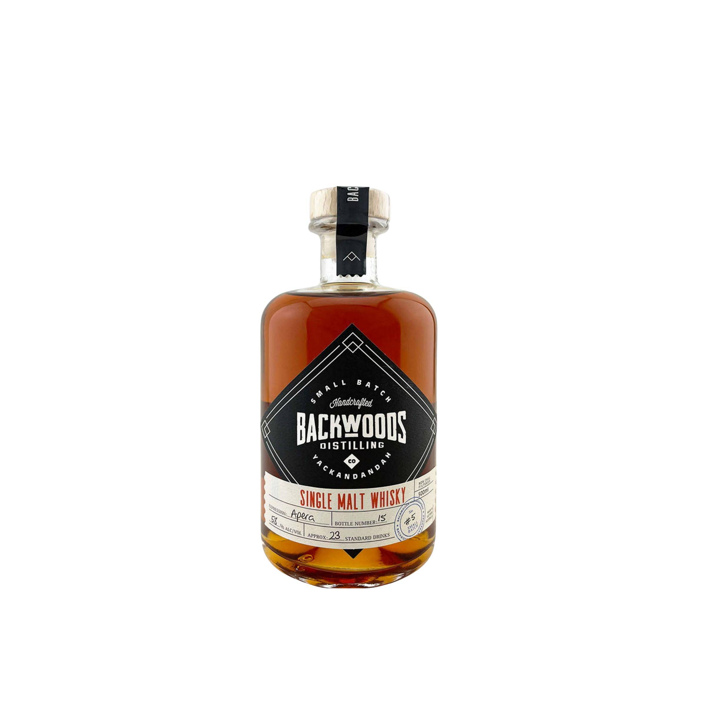Backwoods Distilling Single Malt Whisky