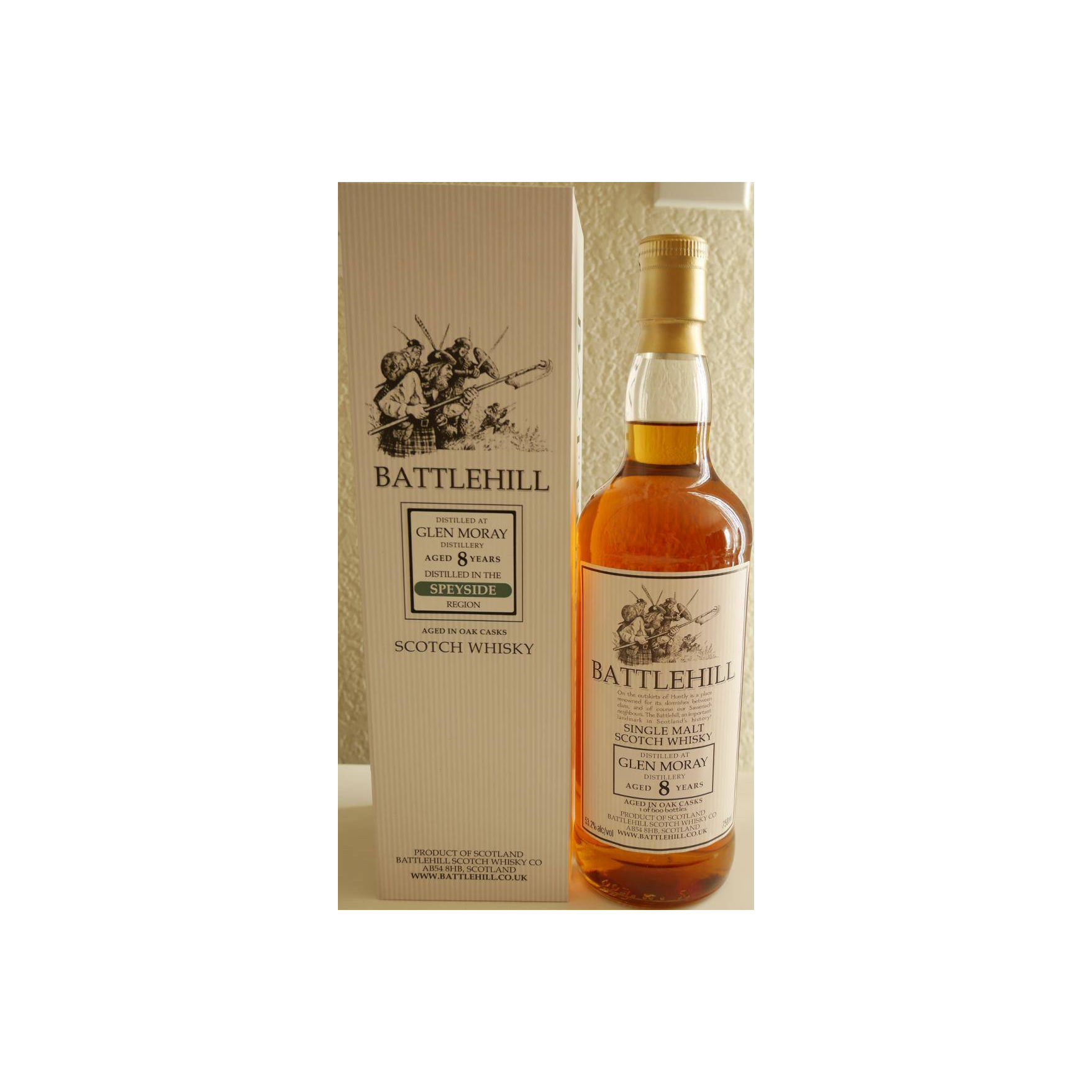 Glen Moray 8 Years Single Malt Whisky 3