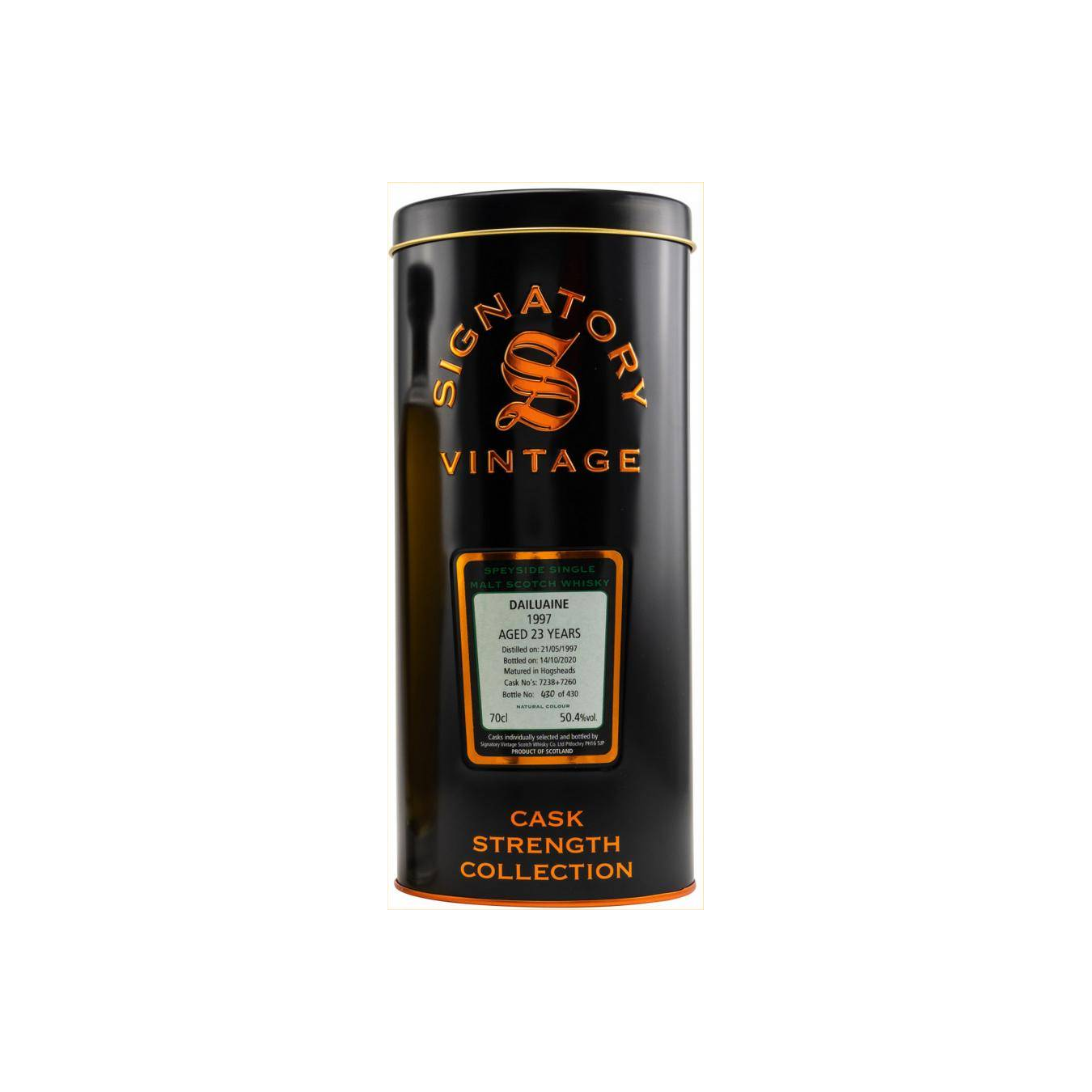 Dailuaine Cask Strength Collection 1997 23 Years Single Malt Whisky 2