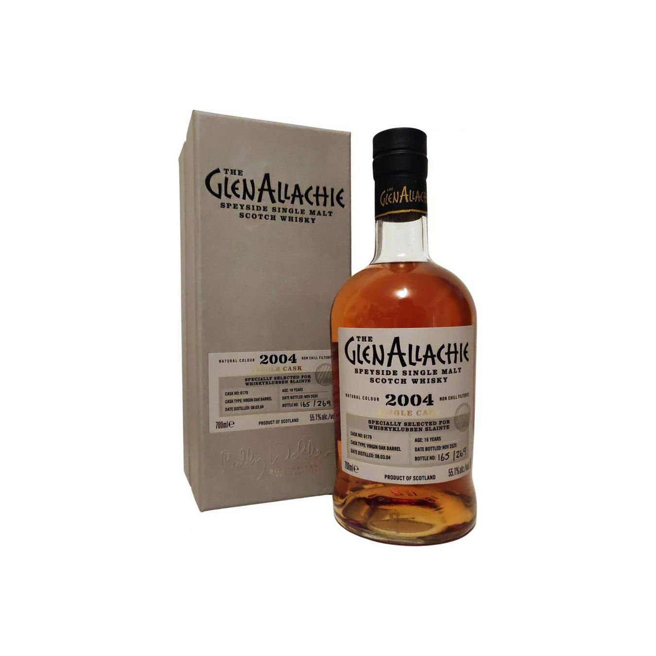 The GlenAllachie Single Cask 2004 16 Years Single Malt Whisky 2