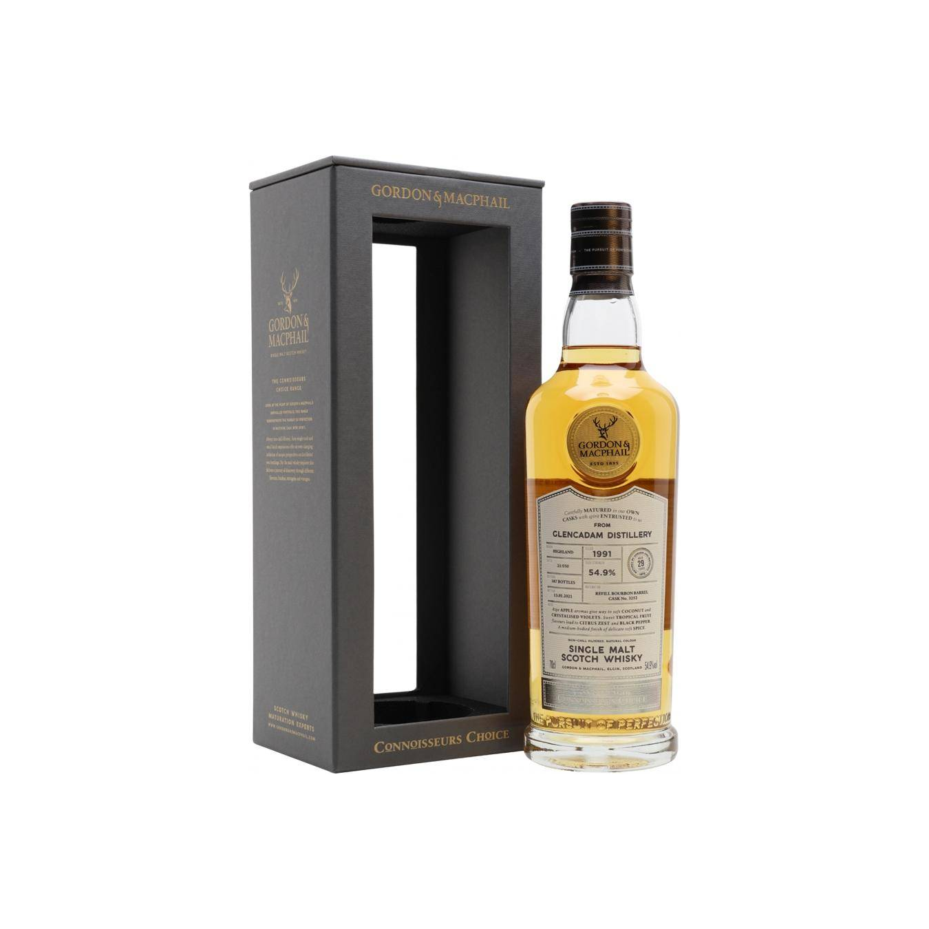 Glencadam Connoisseurs Choice - Cask Strength 1991 29 Years Single Malt Whisky